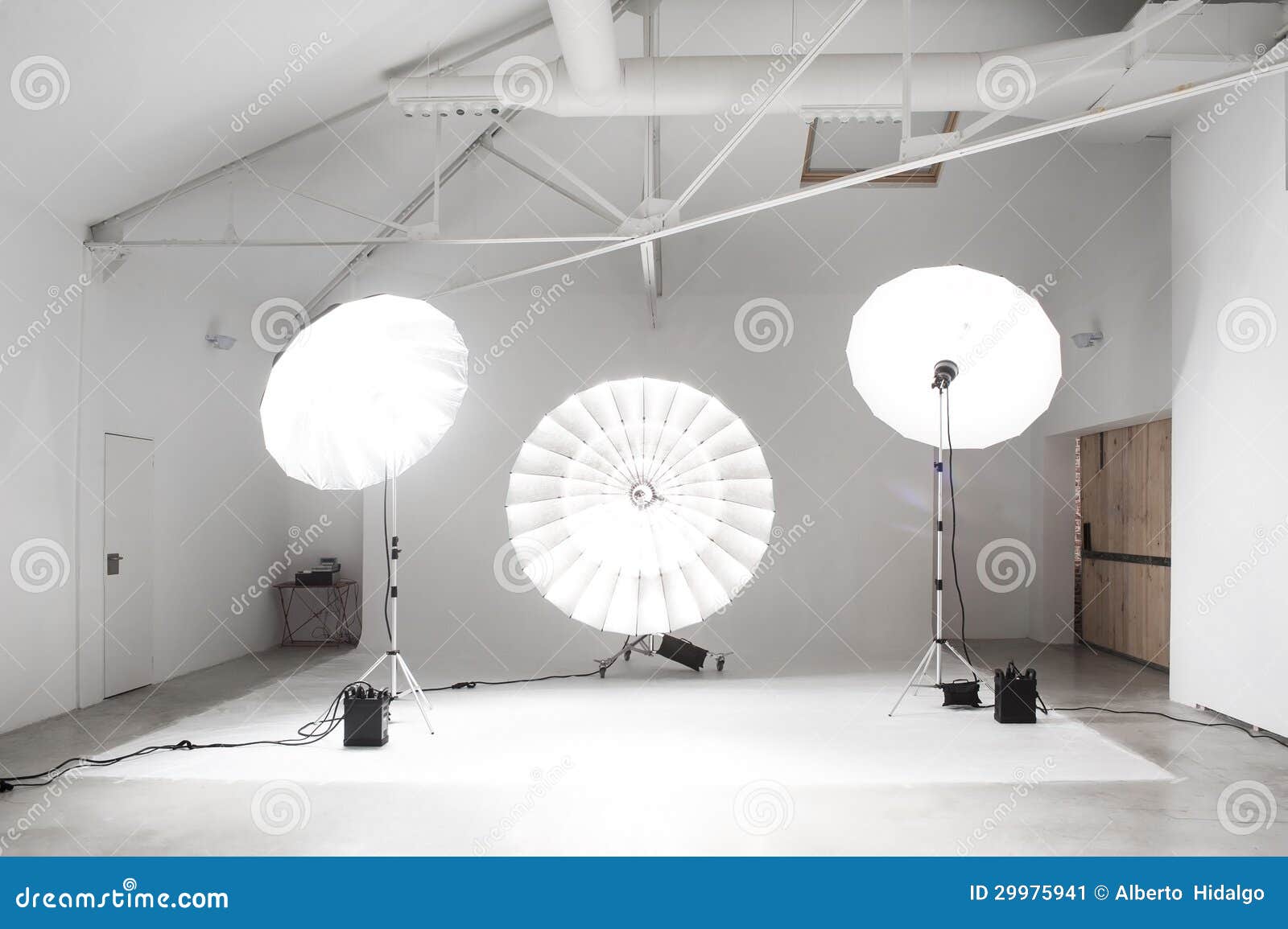 Big Professional Photo Studio Stock Image Image of concept, spot