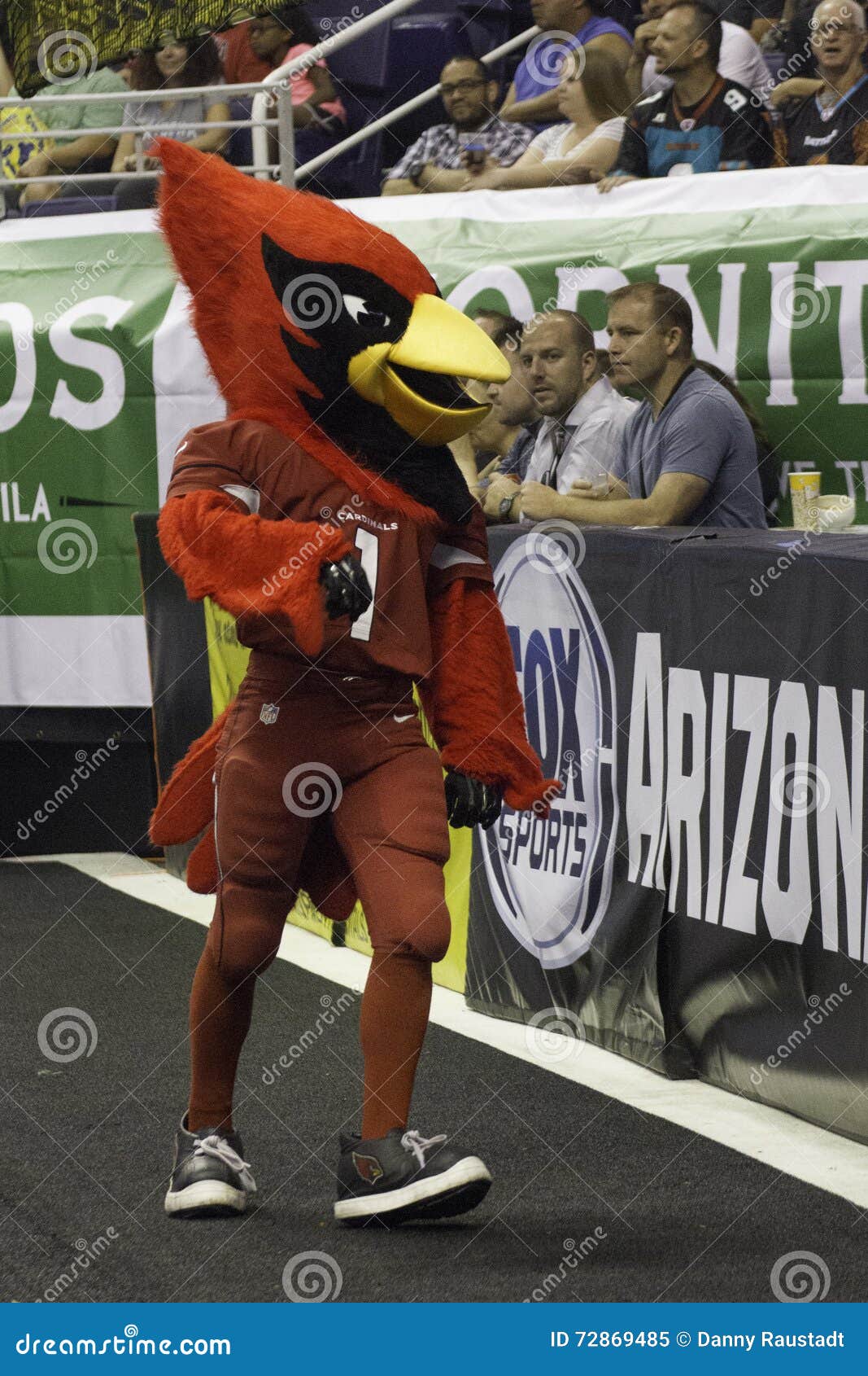 Big Red NFL Arizona Cardinals Mascot Editorial Image - Image of