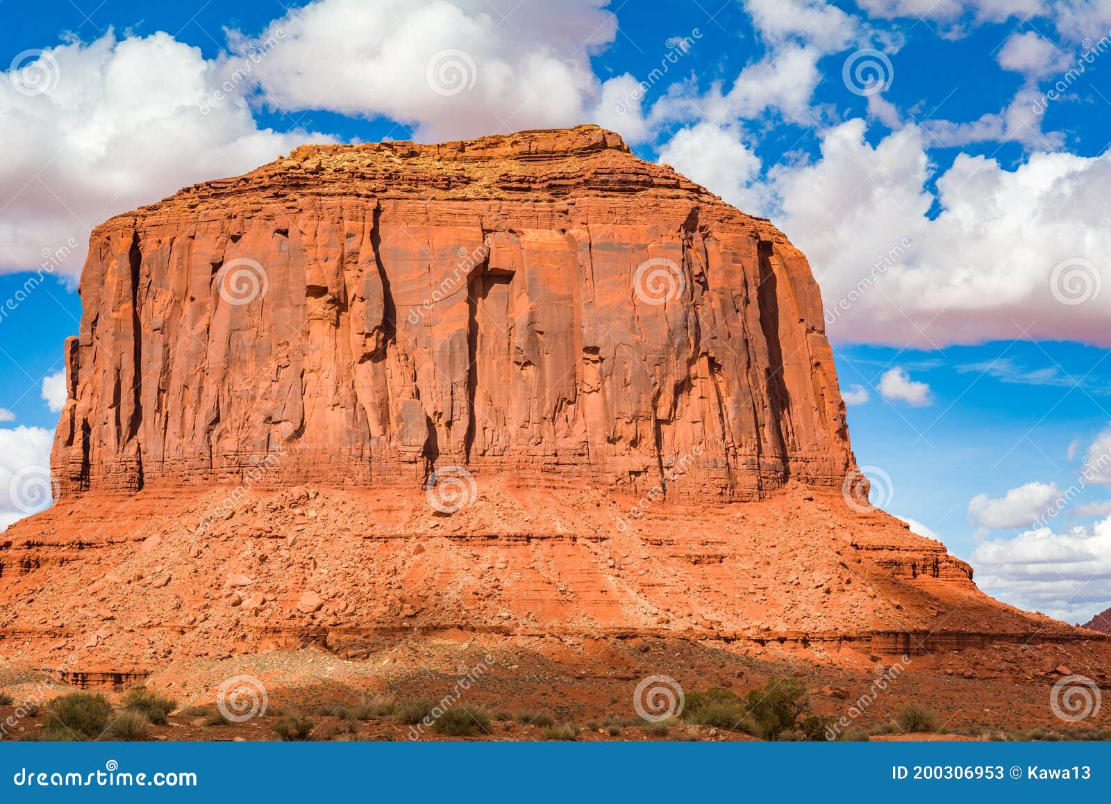 Big Rocks of Monument Valley. Stock Image - of three: 200306953