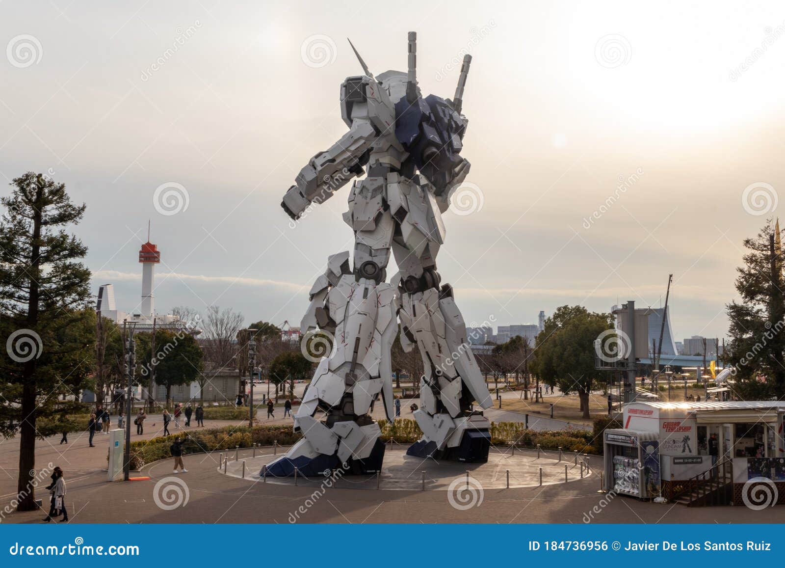 The Big Robot Gundam of Odaiba Editorial Photo Image of holiday