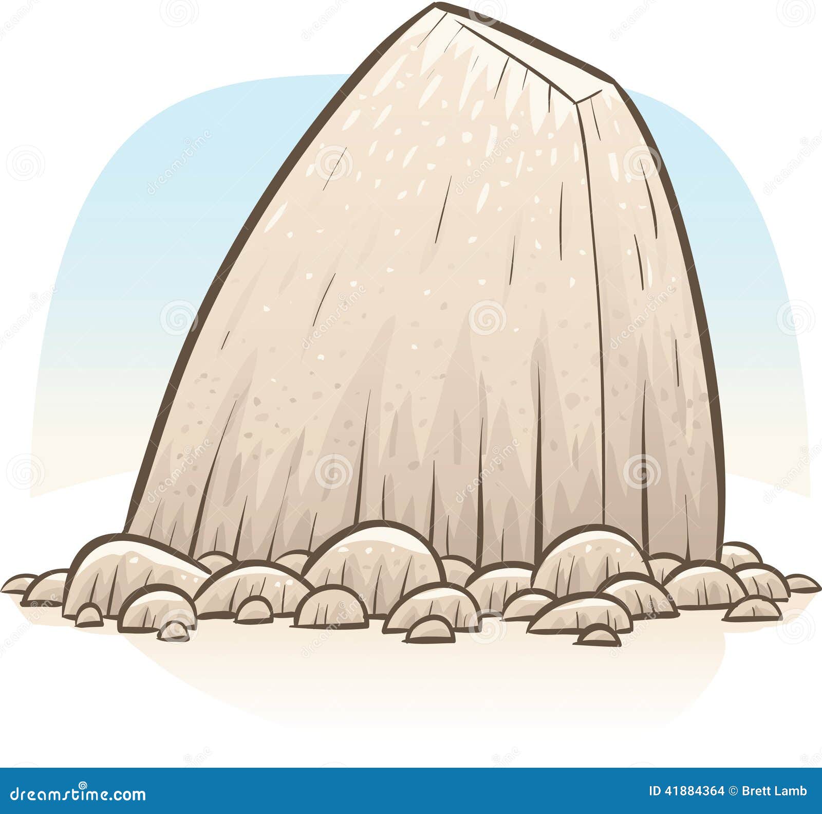 Big Rock stock illustration. Illustration of nature, landscape - 41884364 Big Rock stock illustration. Illustration of nature, landscape - 41884364