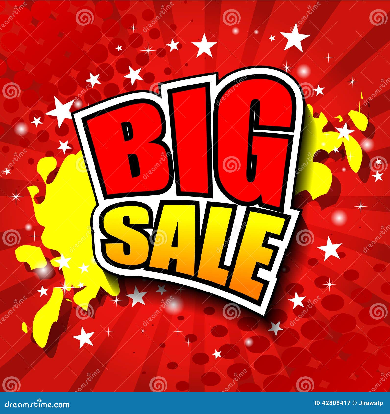 Big Sale Vector Illustrator EPS 10 Stock Vector Illustration of