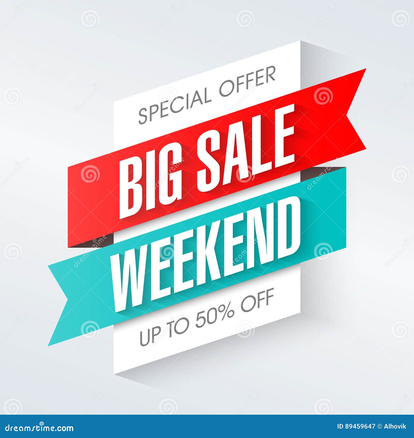 Big Sale Weekend stock vector. Illustration of percent 89459647