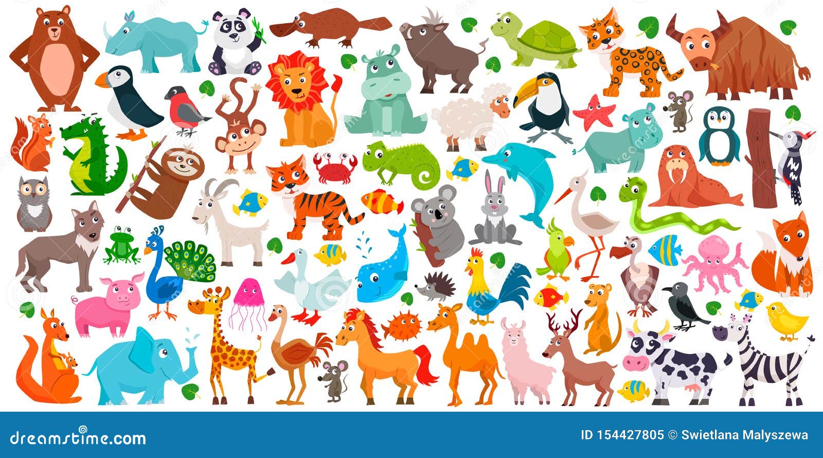 8,726 Cartoon Animals Stock Photos - Free & Royalty-Free Stock Photos from  Dreamstime