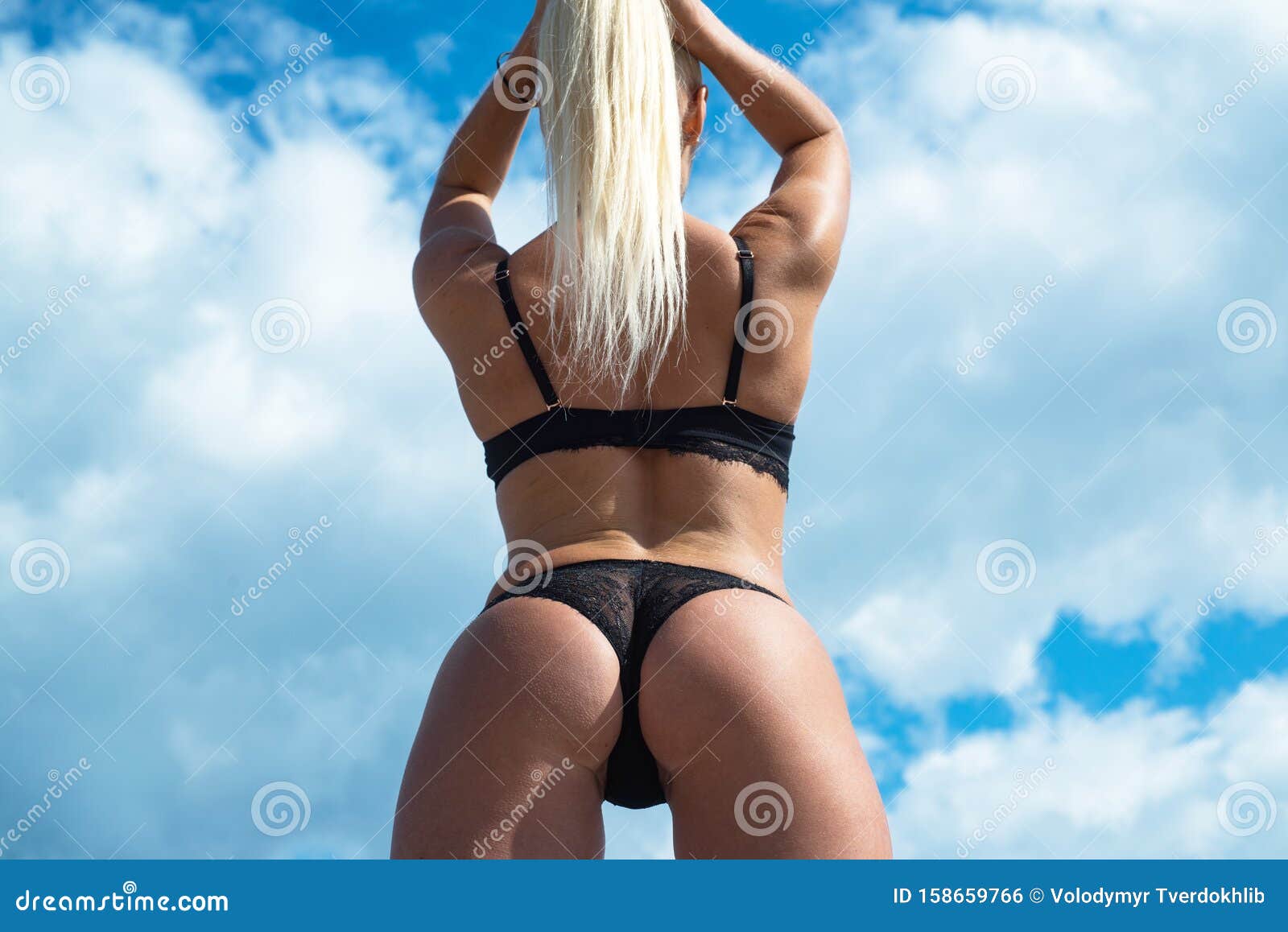 Big of Beautiful Girl. Girl with Big Bum. Beautiful Butt. Beach Clubs Stock  Photo - Image of luxury, love: 158659766