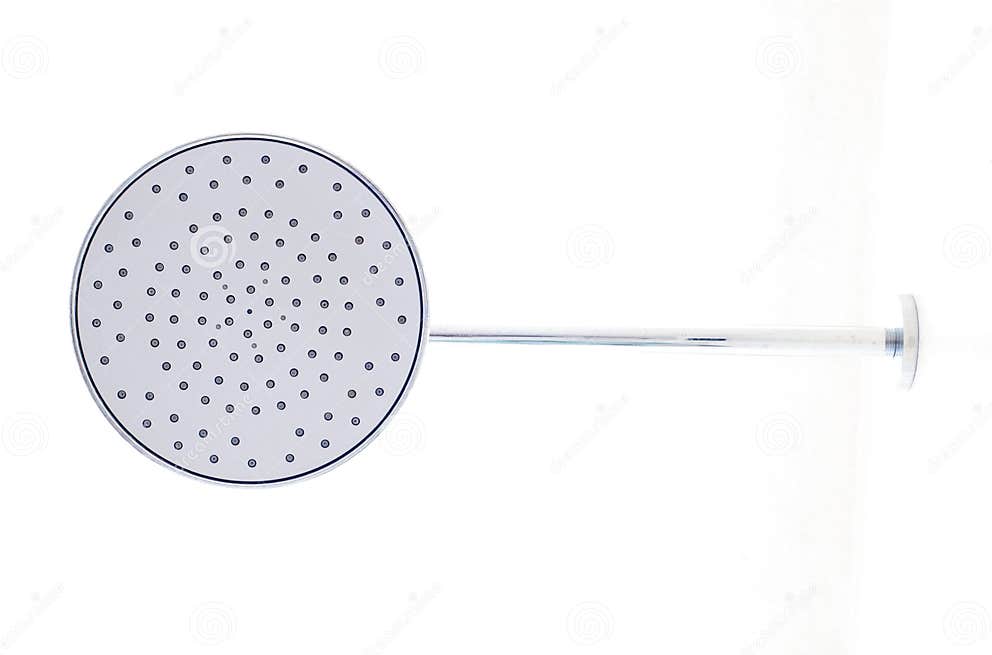 Big shower head stock image. Image of nozzle, plumbing 15683527
