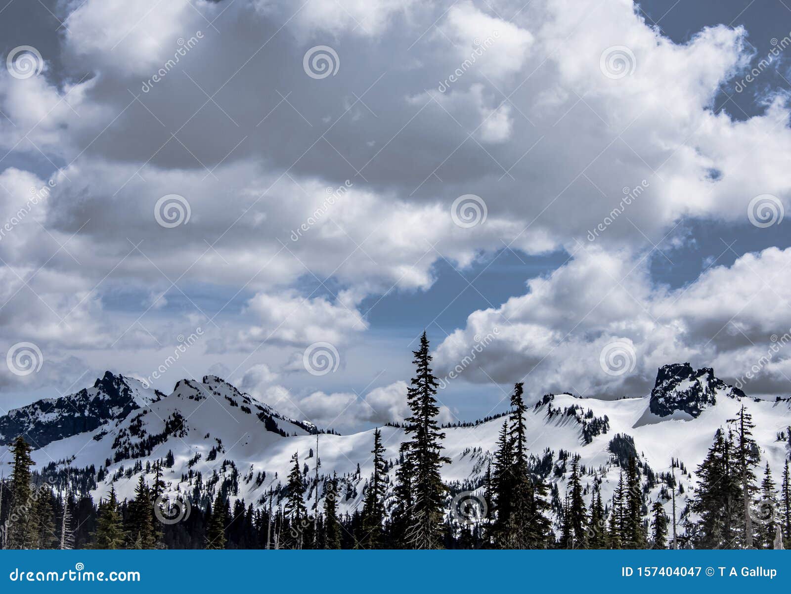 breathtaking skies, and a range of mountains in the pacific northwest