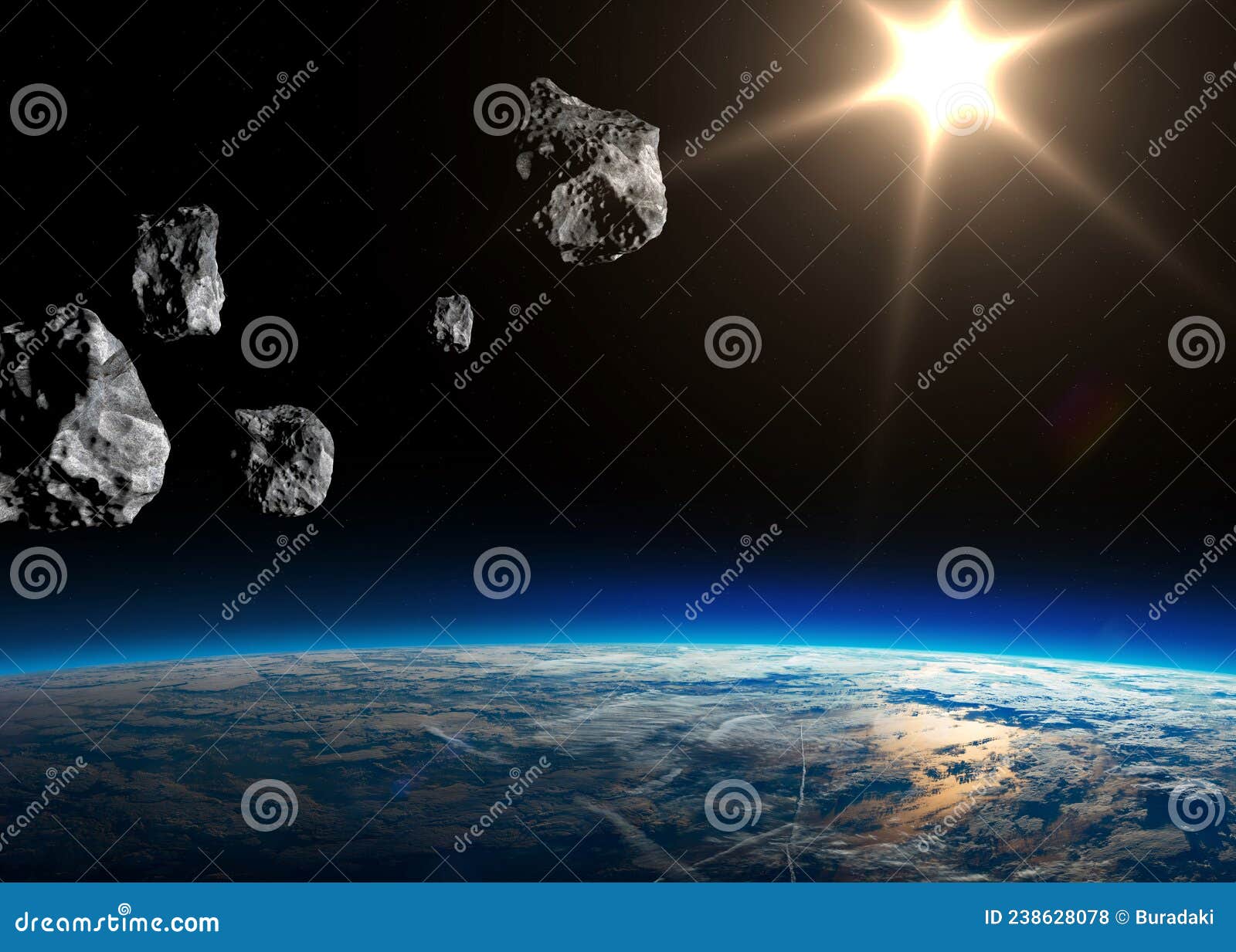 asteroids near planet earth