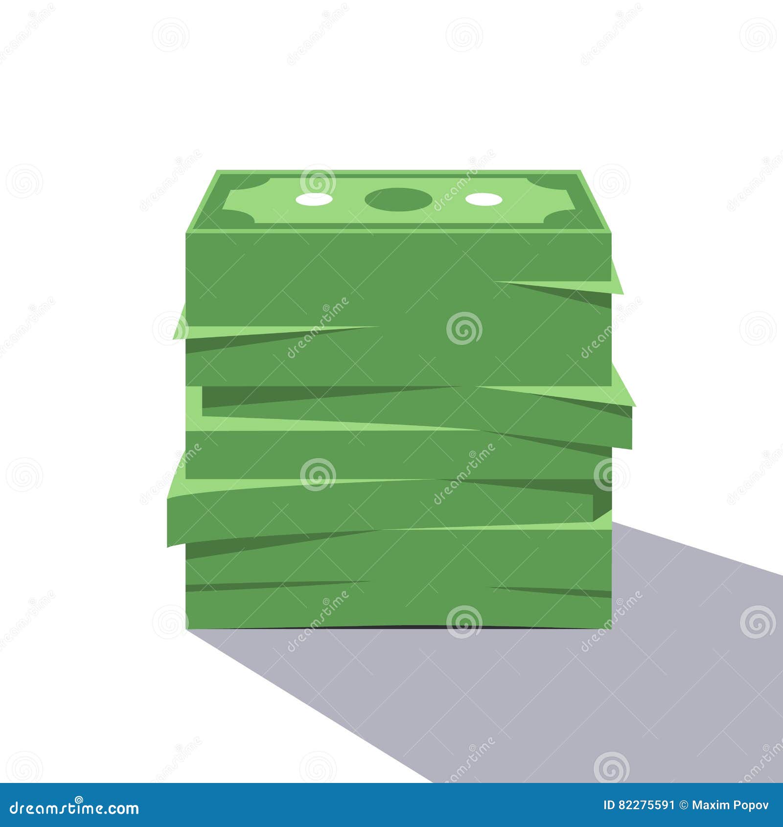 stack of cash clipart