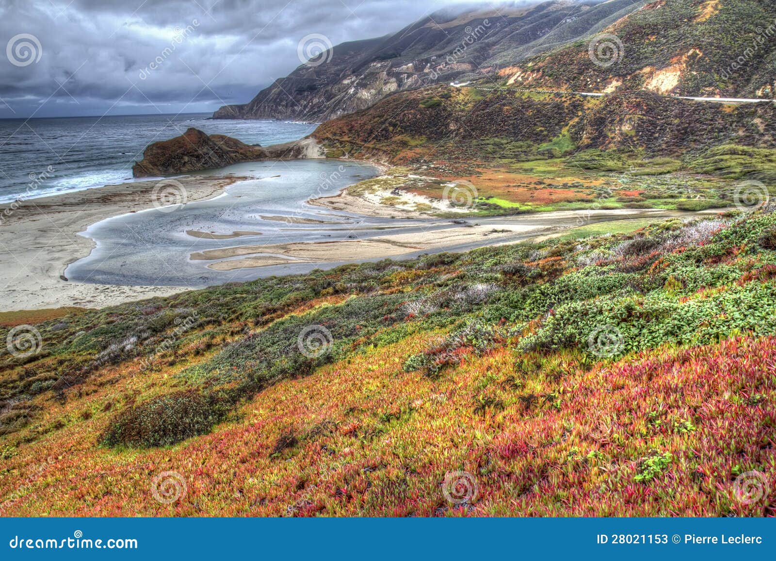 Big Sur, California Landscape Stock Image Image of autumn, landscape