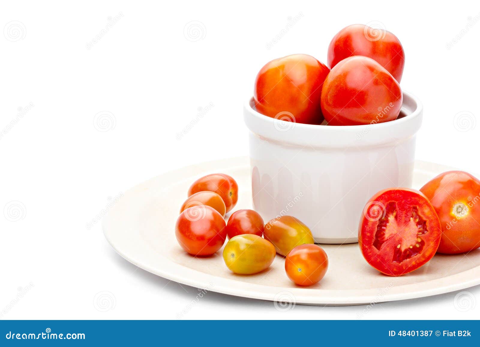 Big Tomato and Small Tomato Stock Image Image of center, tone 48401387