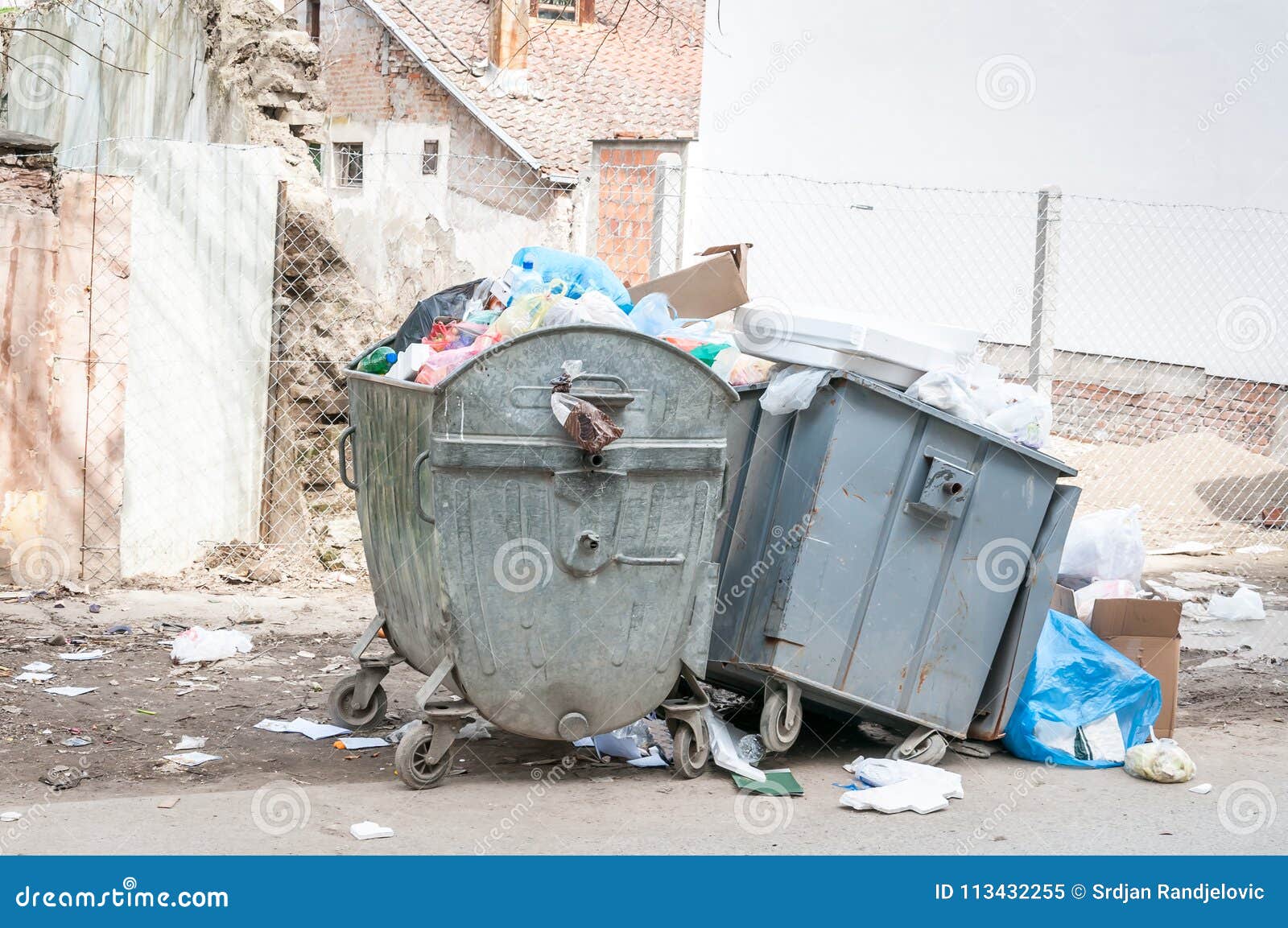 Municipal Trash Cans, Dumpsters, Garbage Bins