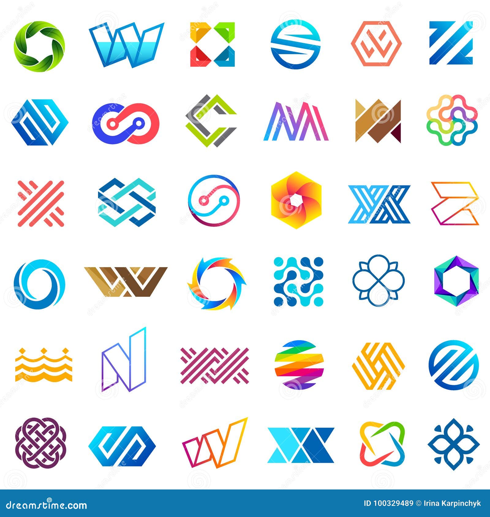 Rare Word Animated GIF Logo Designs