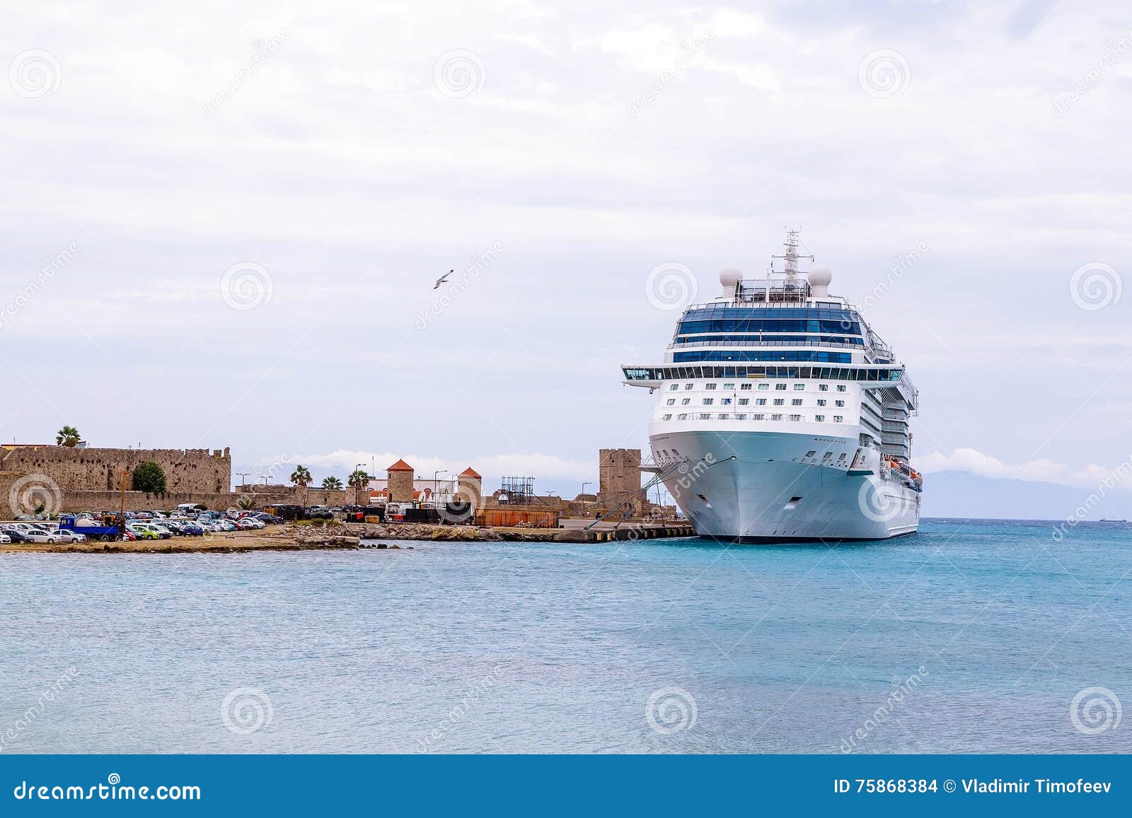 cruise ship port rhodes greece