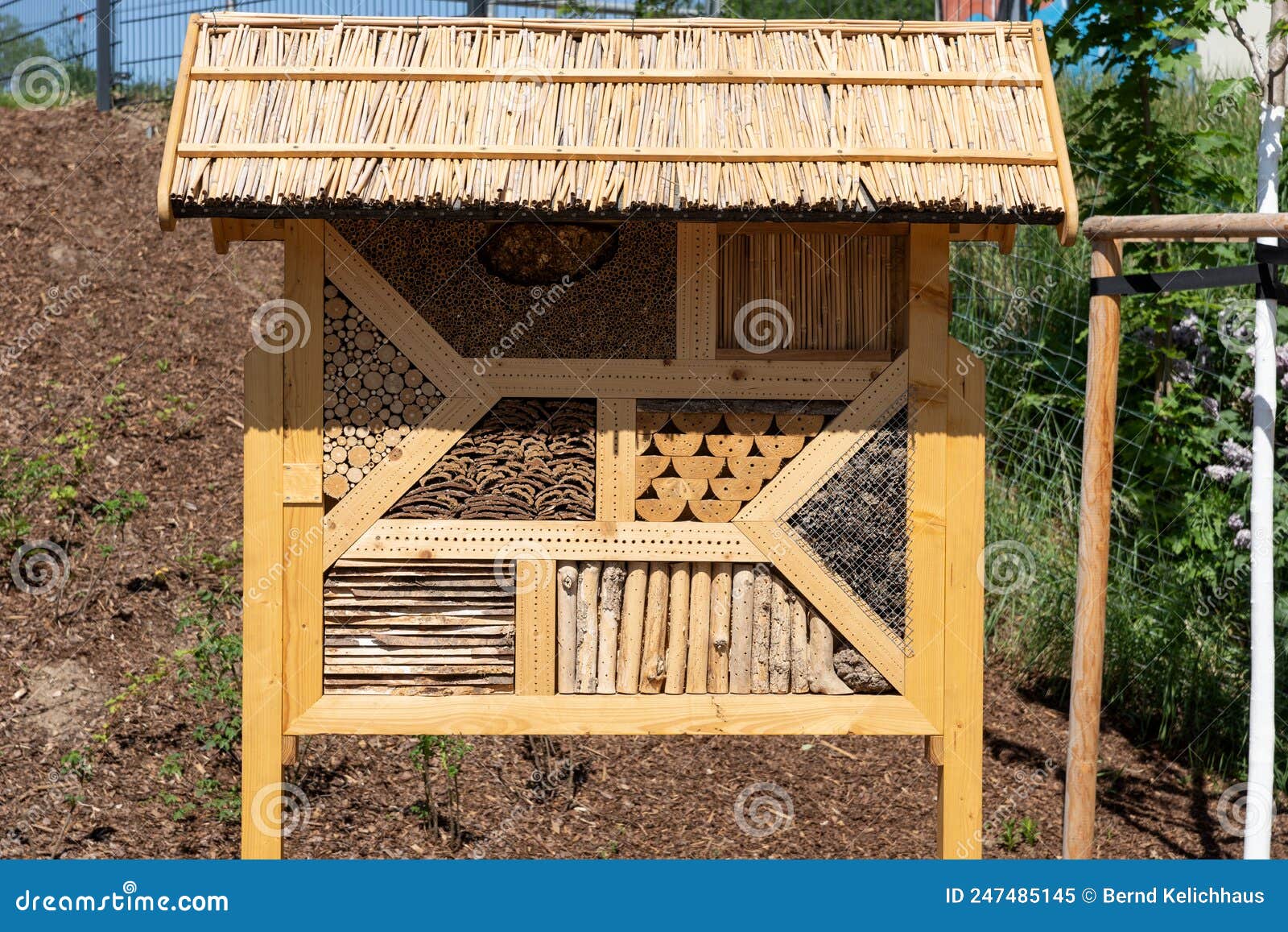 big hotel for insects to overwinter