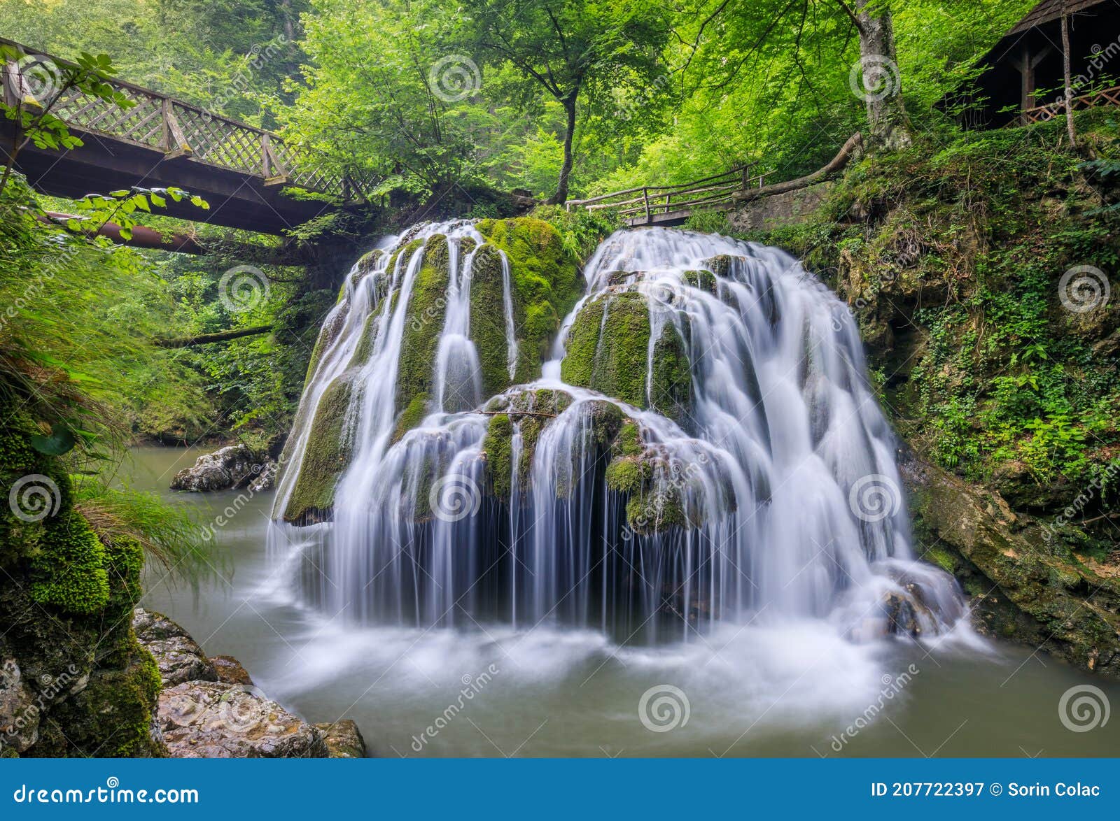 bigar waterfall, romania