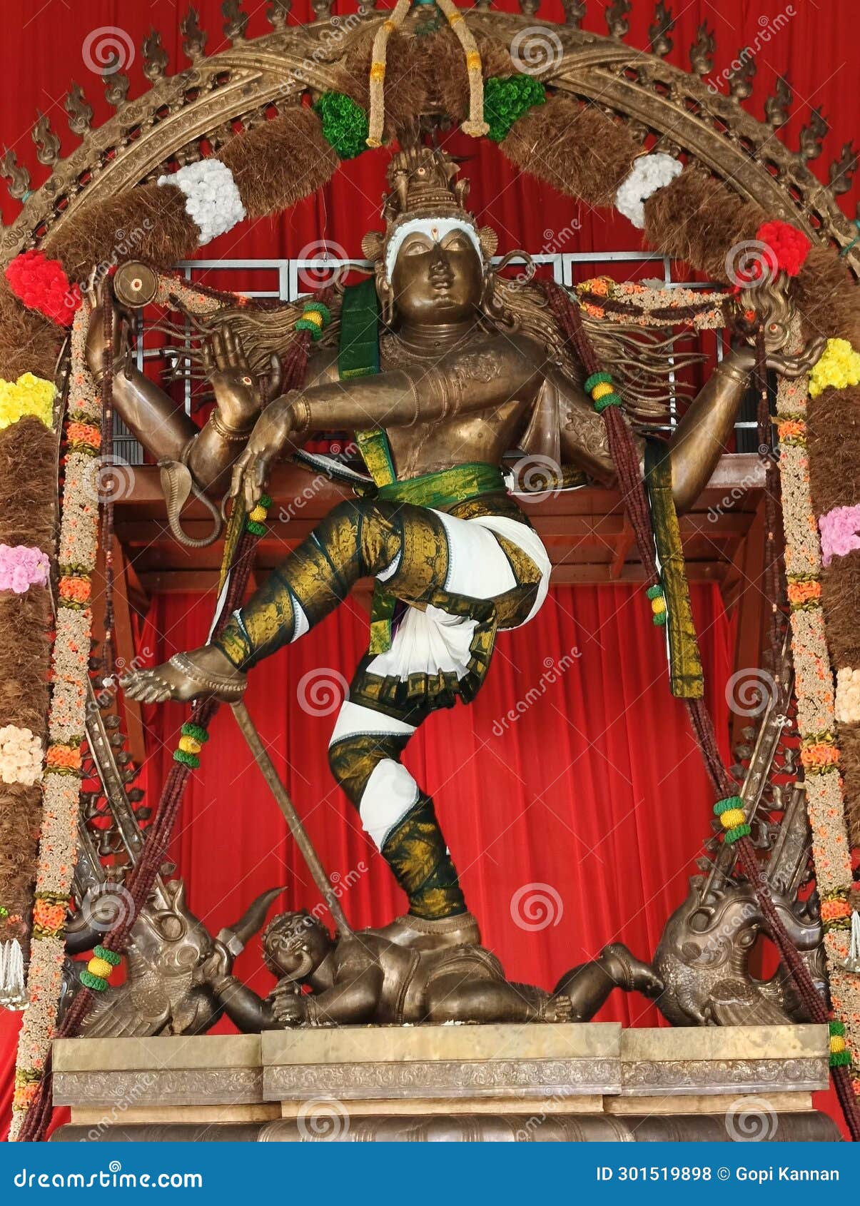 Biggest nataraja statue stock photo. Image of lord, shiva 301519898