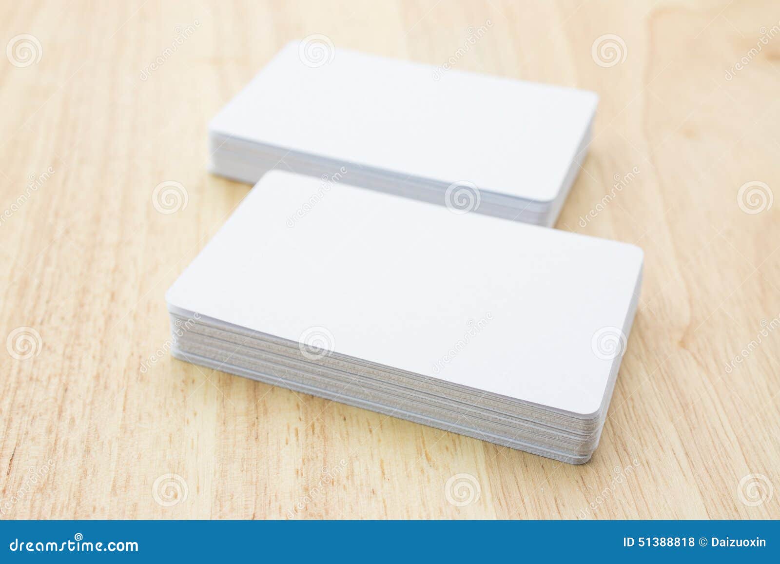 Biglietti Da Visita in Bianco Fotografia Stock Immagine di vuoto