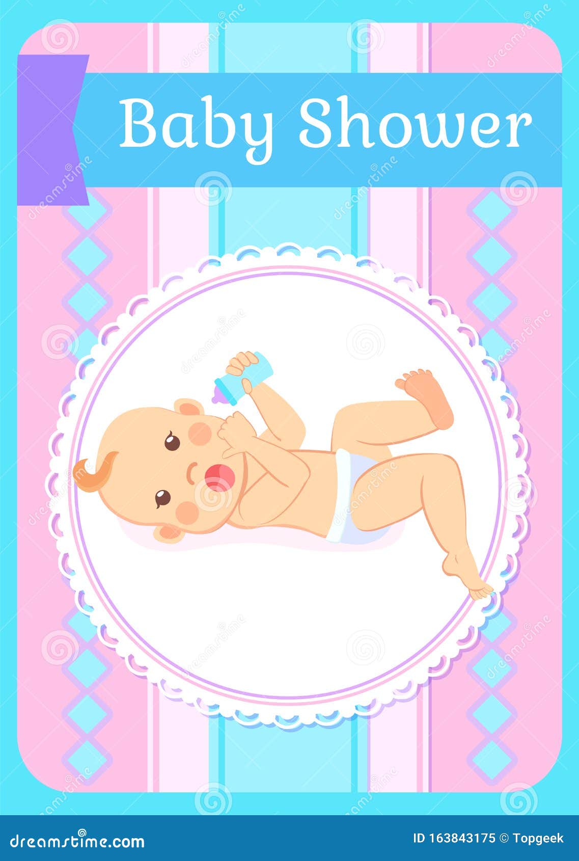 Biglietto Di Auguri Per Il Baby Shop, Neonato Di Quattro O ... Biglietto Di Auguri Per Il Baby Shop, Neonato Di Quattro O ...