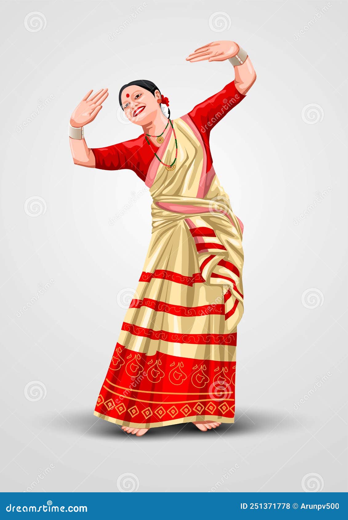 Dhulia (the drummer) and Nasoni , Bihu dancer folk dance of Assam Stock  Photo - Alamy