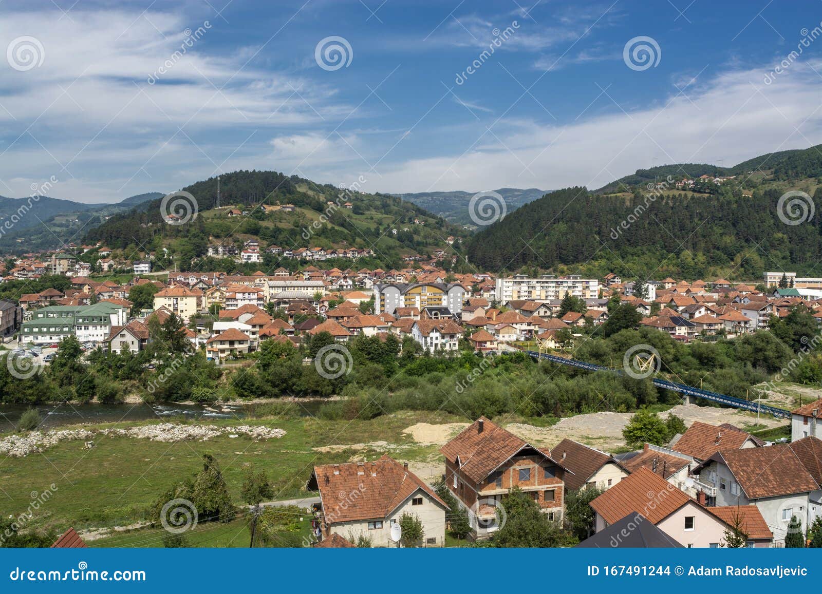 bijelo polje, panorama, montenegro crna gora