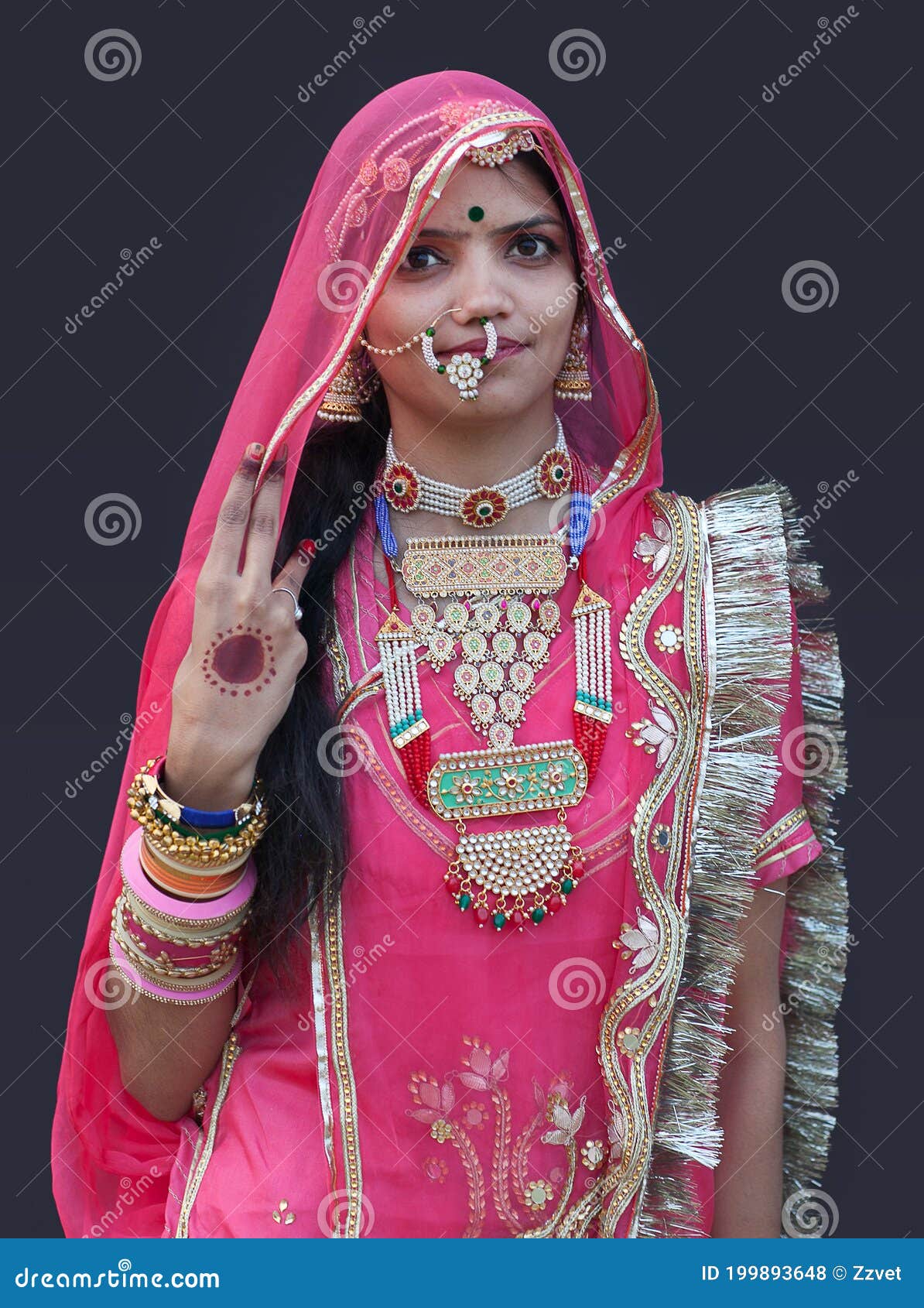 Girls in traditional jewellery and rajasthani costume having chat with each  other ; Pushkar fair ; Rajasthan ; India NO MR Stock Photo - Alamy