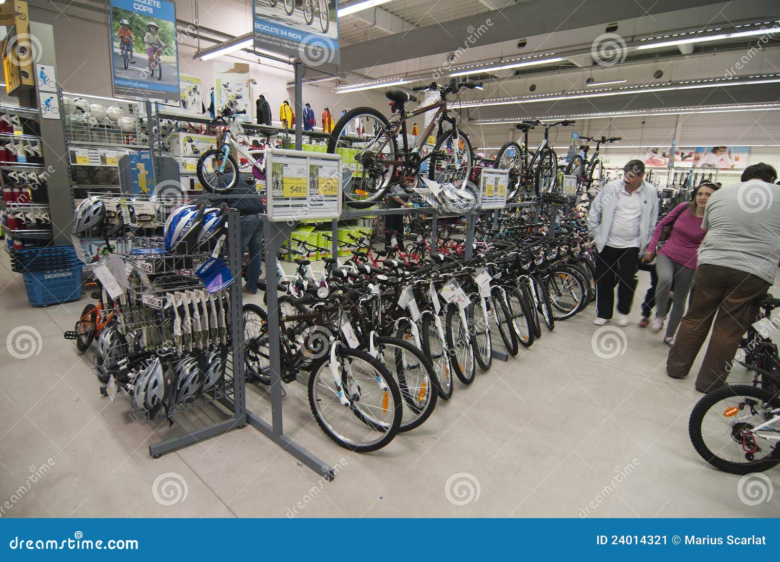 Bike Area In Decathlon Store Editorial 