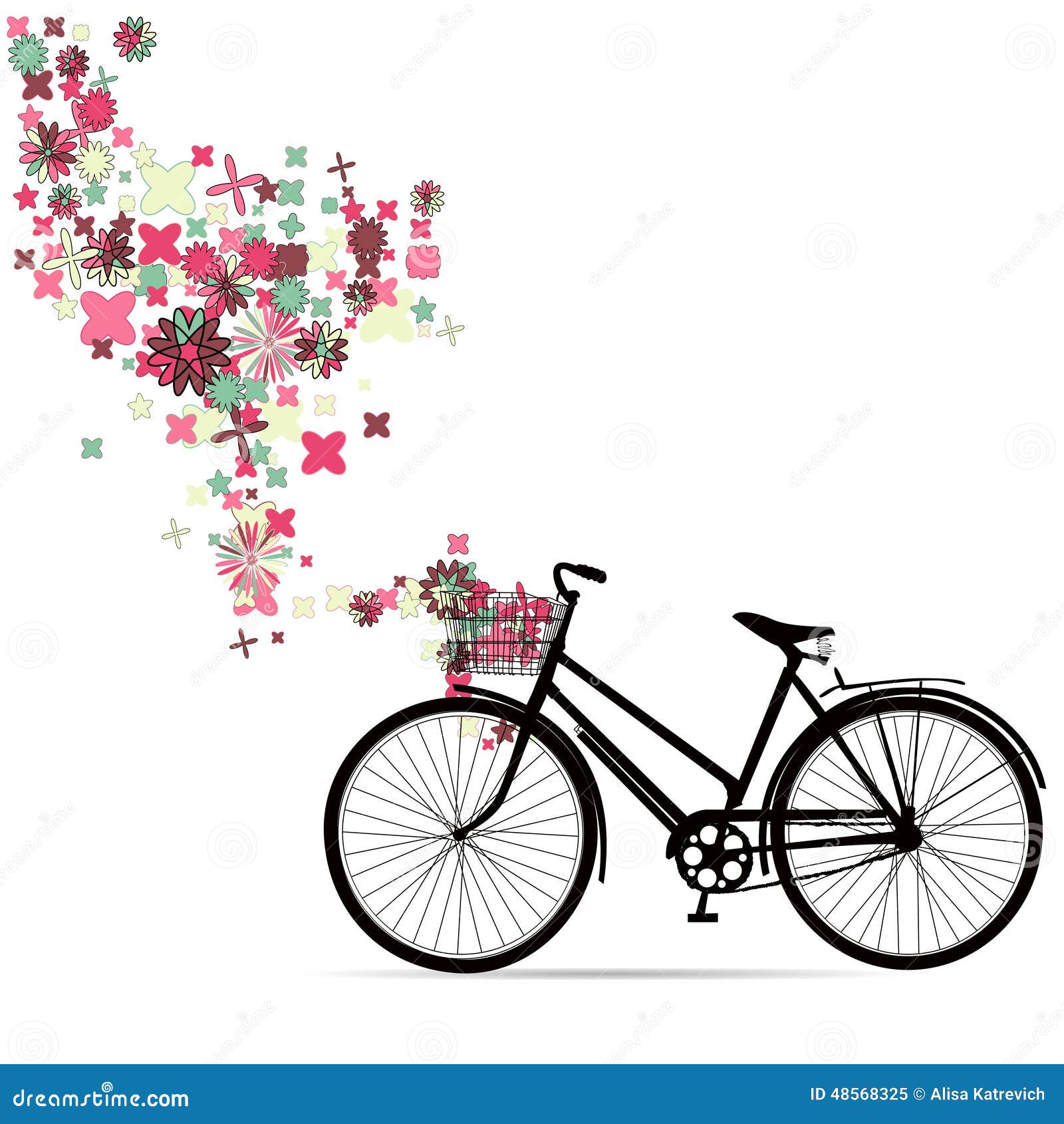 clipart bicycle basket - photo #18