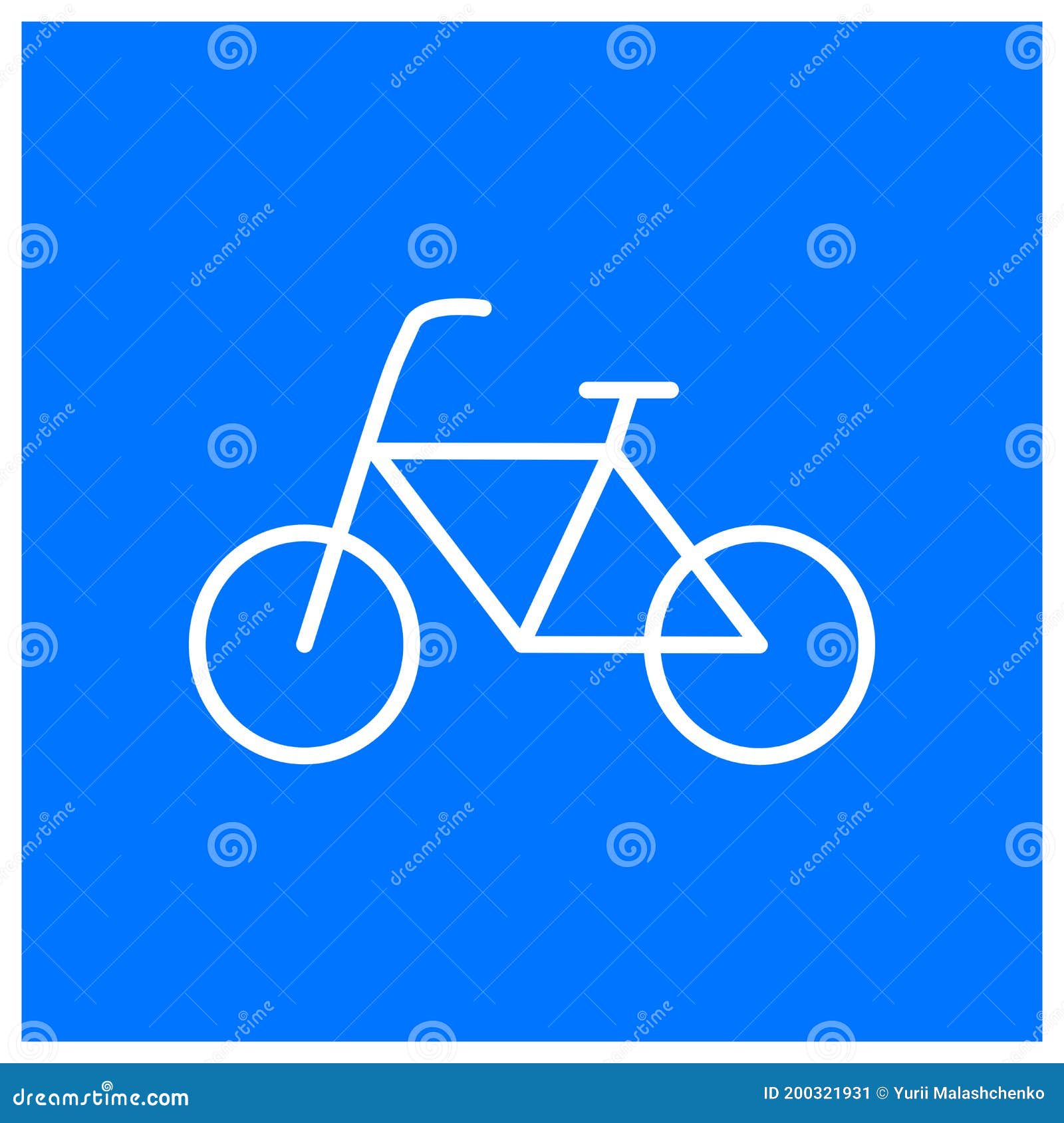 Thưởng thức hình ảnh đường xe đạp an toàn và tiện lợi hơn với biển báo đường xe đạp trên nền xanh. Họa tiết đơn giản và bắt mắt giúp bảo vệ người đi xe đạp và đồng thời xây dựng nên một không gian đô thị xanh sạch tươi đầy cuốn hút.