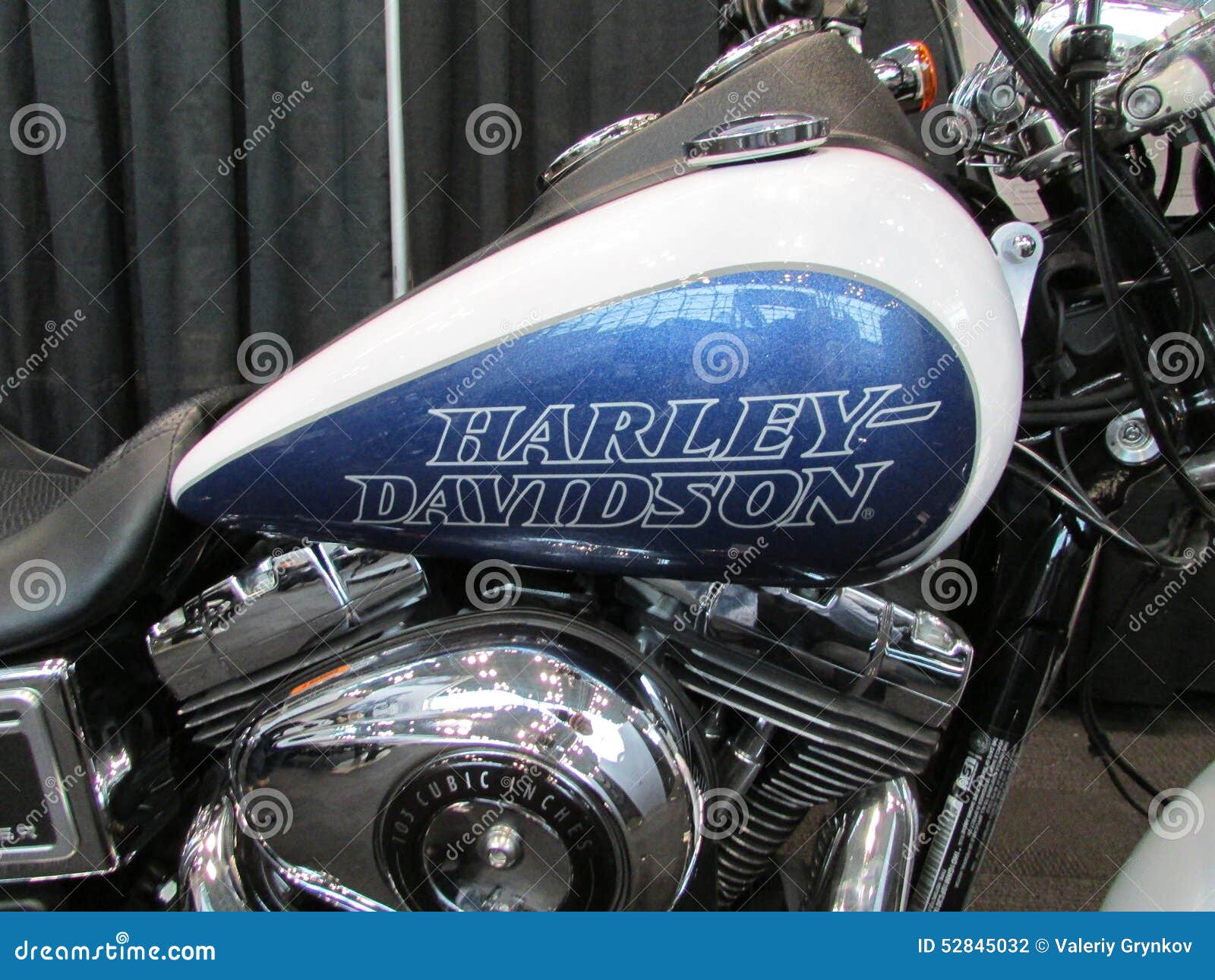 Bike. Harley Davidson Gas Tank and Engine. 2015 New York International ...