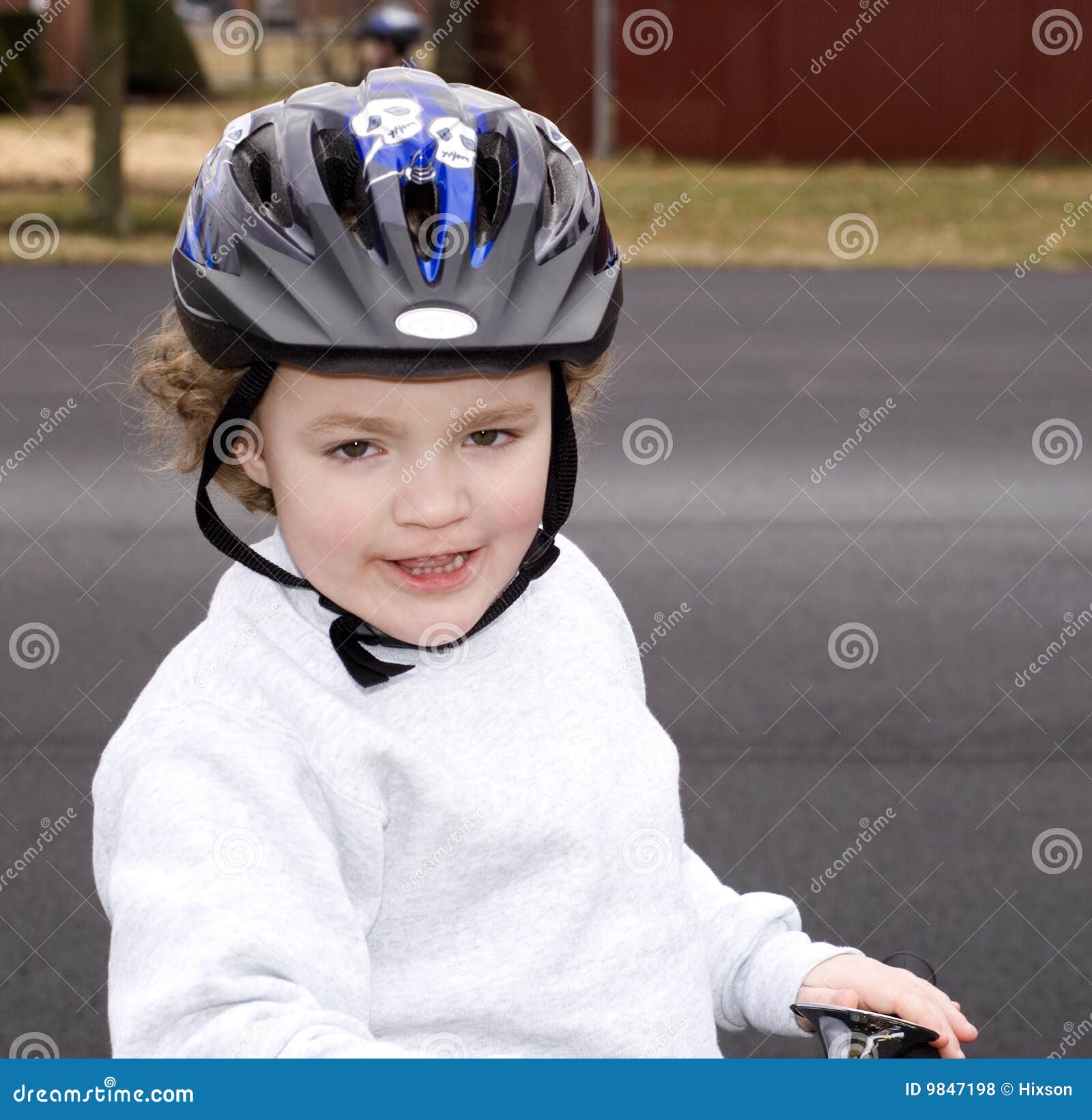 Bike Helmet stock photo. Image of little, youth, caucasian 9847198