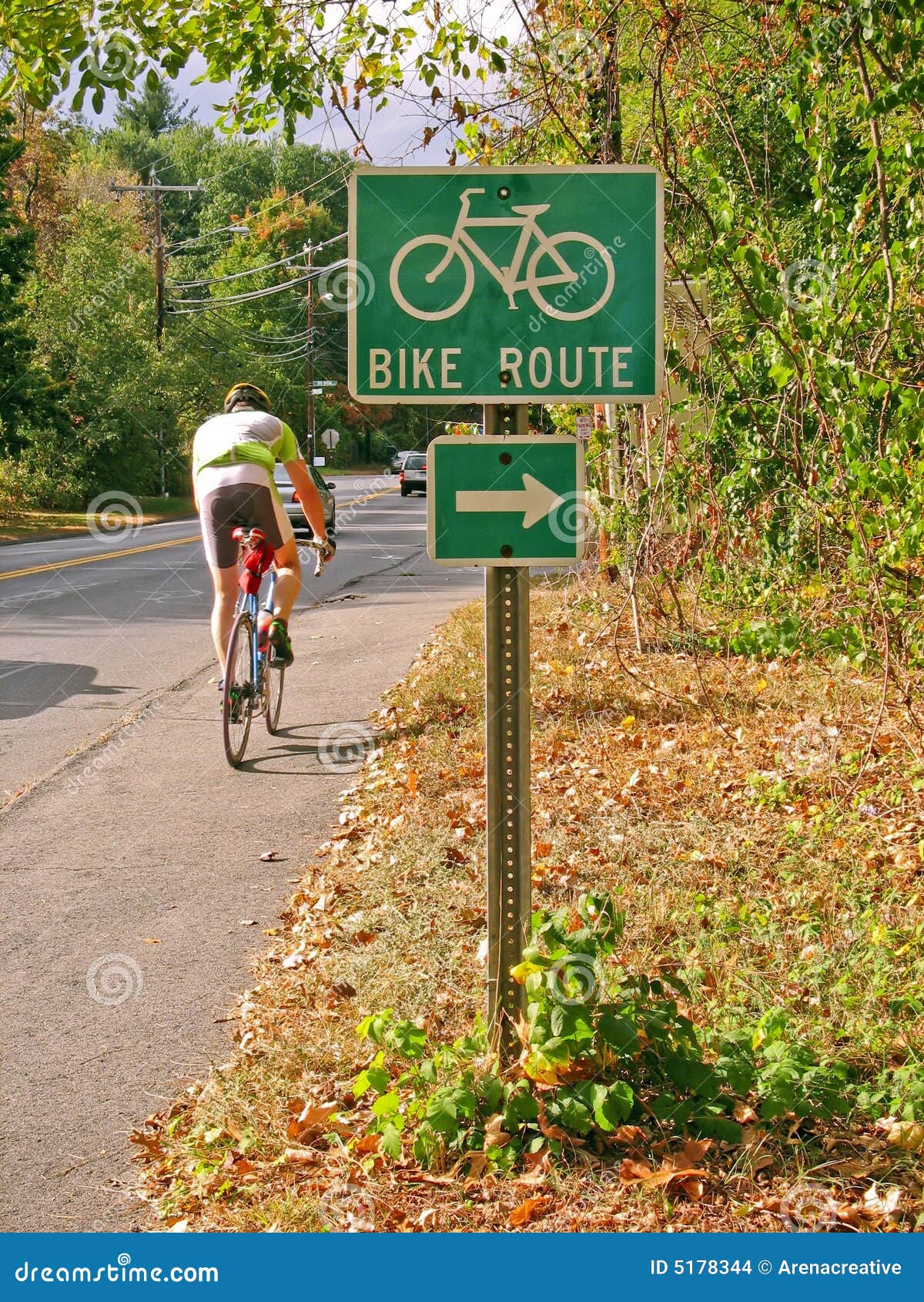 Bike route stock photo. Image of holiday, careful, fitness 5178344