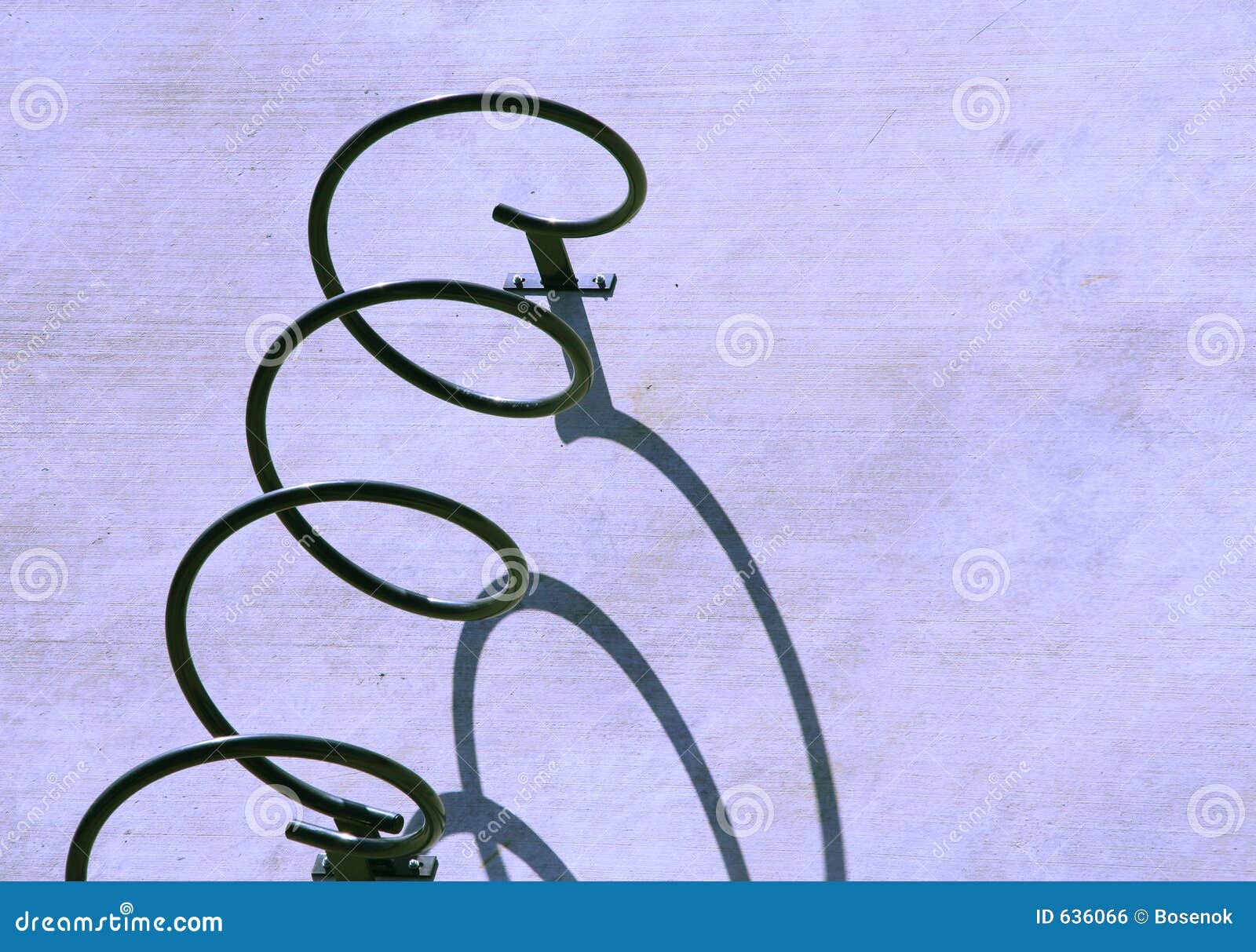 Bike stand with shadow stock photo. Image of abstract shadow 636066