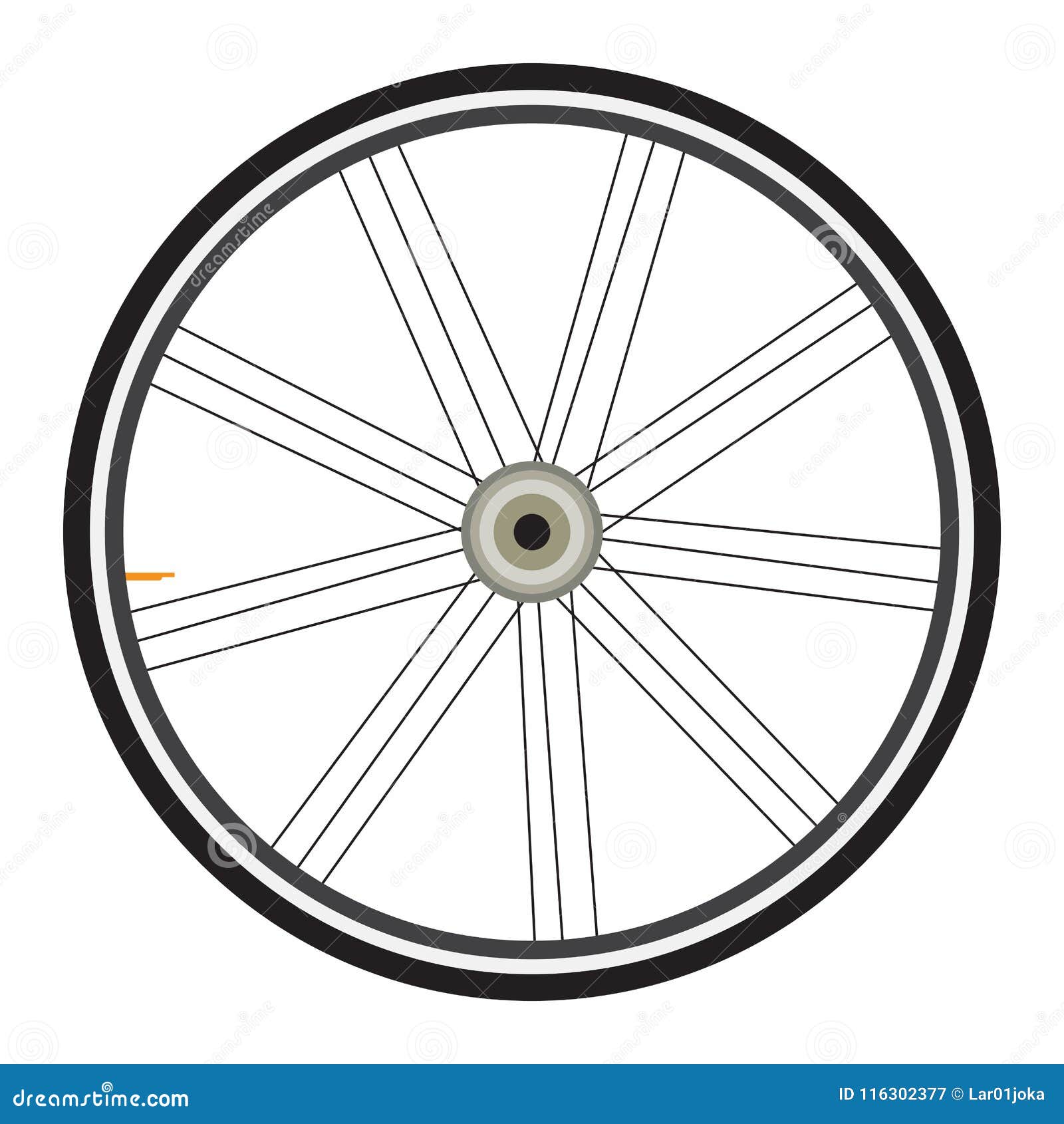 Bike wheel icon stock vector. Illustration of icon, speed 116302377