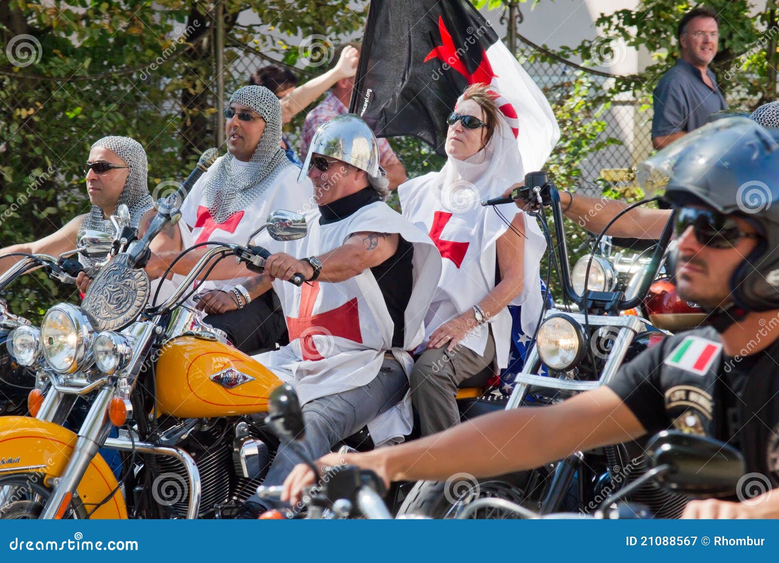 Bikers Parade editorial photography. Image of european 21088567