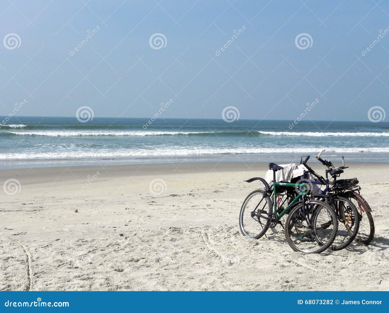 Bikes at the Beach South Goa India 2016 Editorial Photography Image