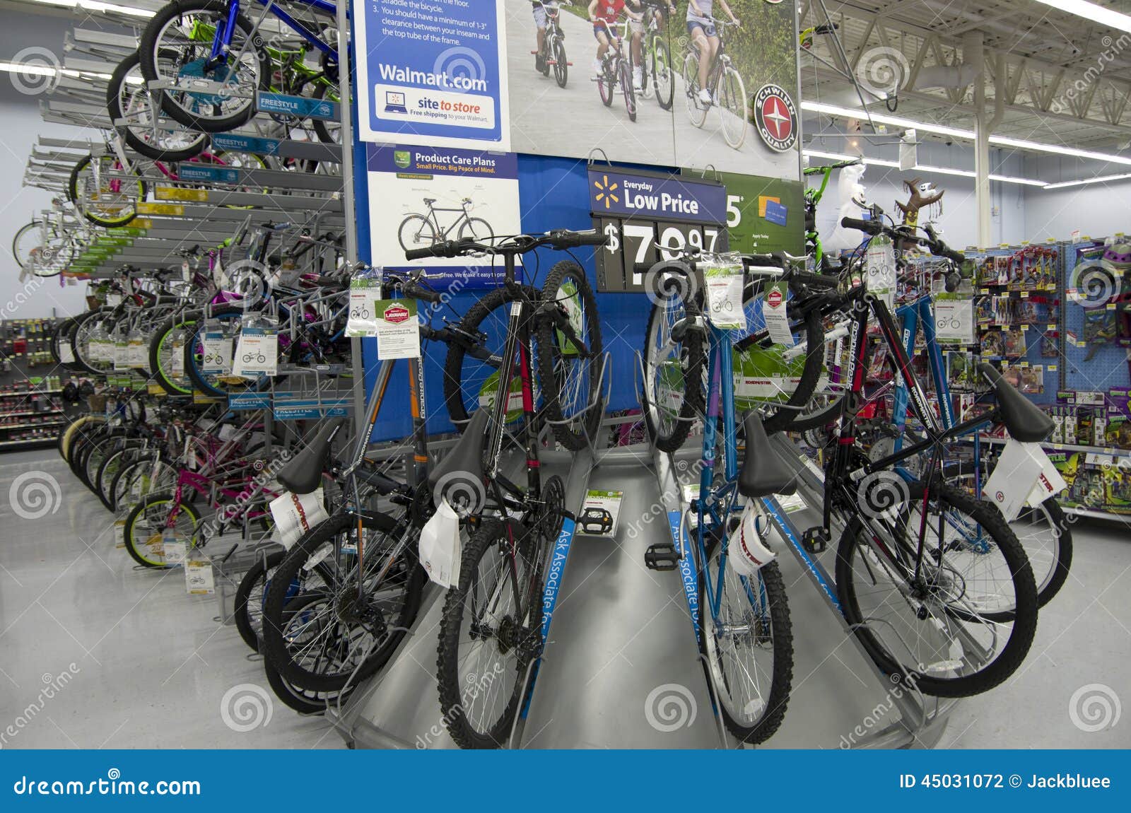 walmart bikes in store