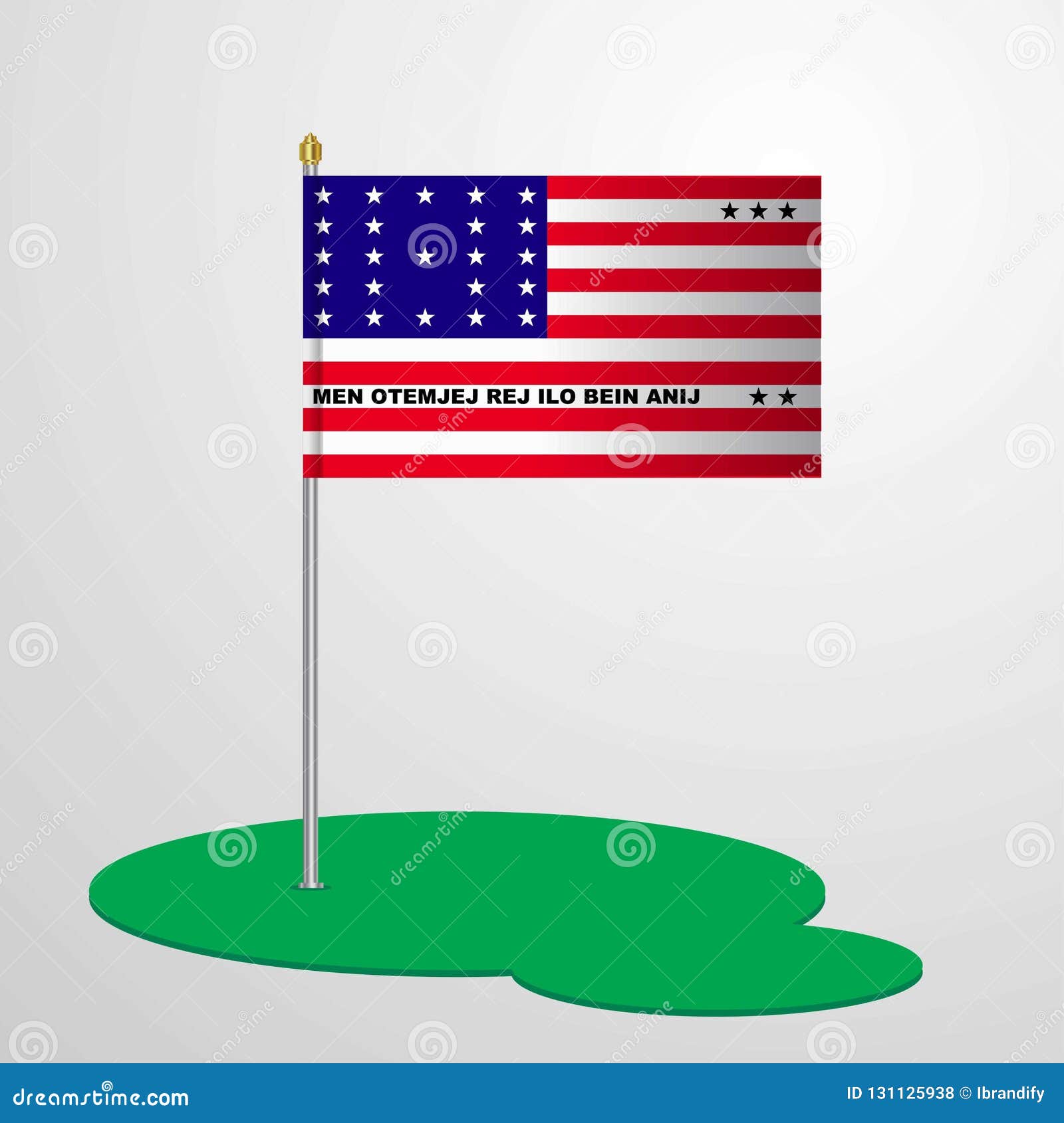 bikini atoll flag bikini atoll flag