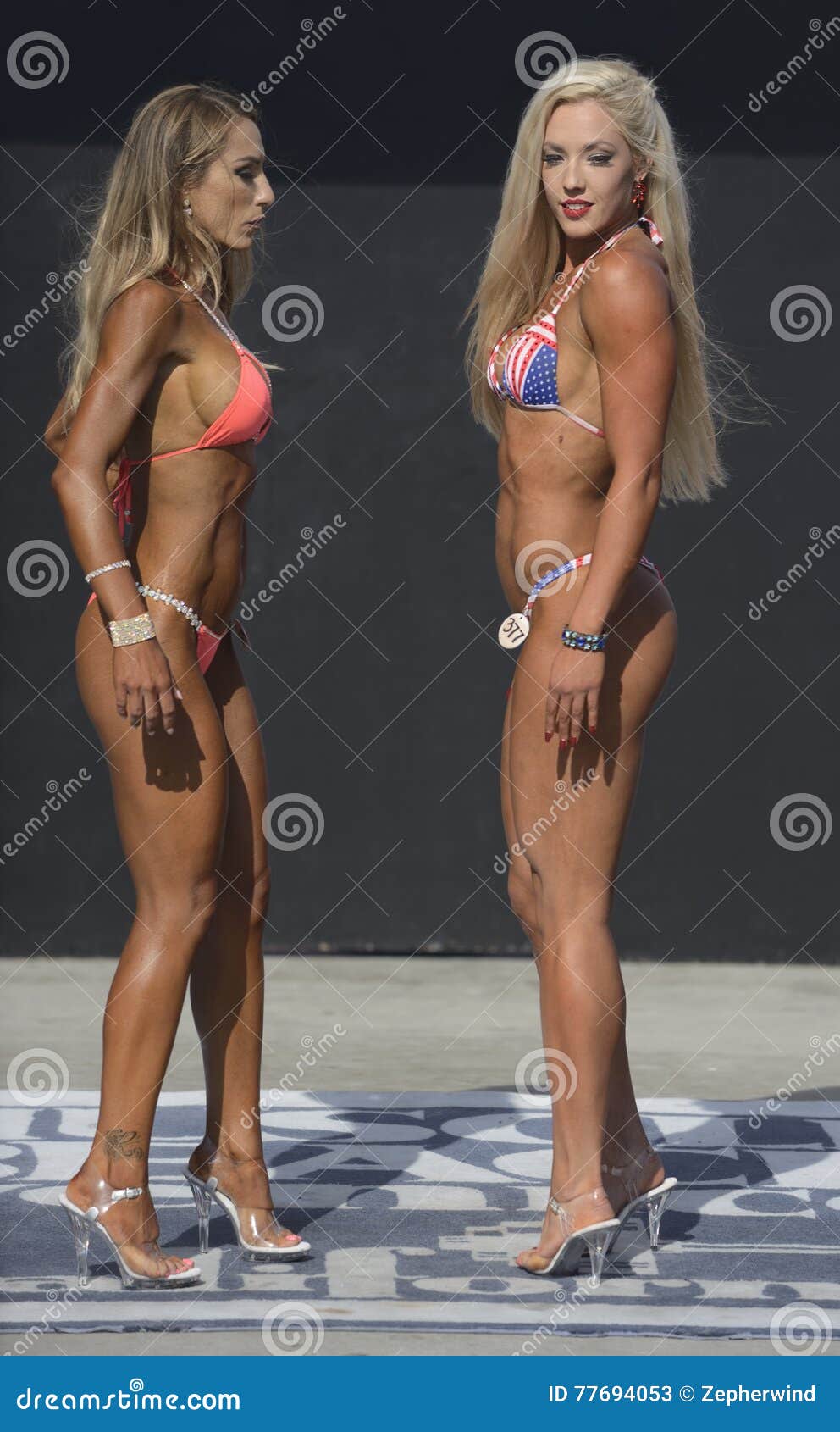 Muscley Girls In Bikinis