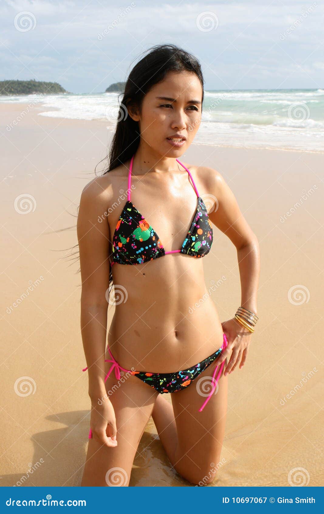 Bikini girl photo