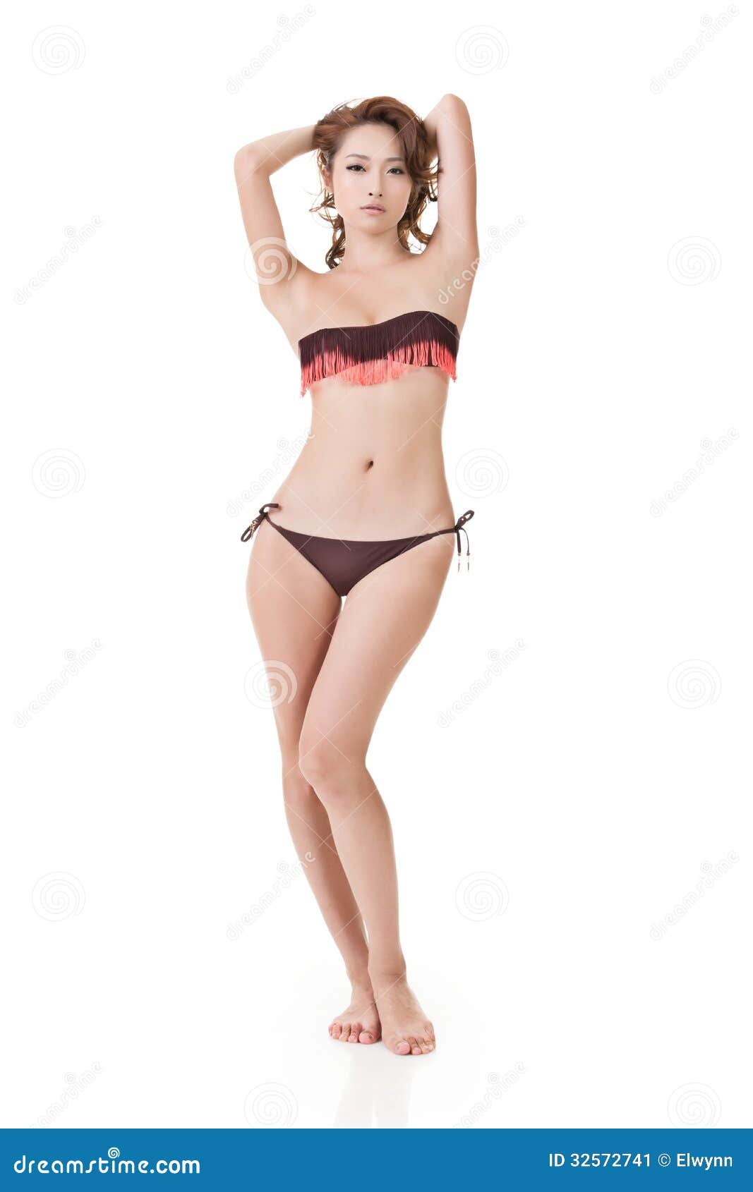 Bikini woman stock image. Image of elegant, lady, attractive - 32572741