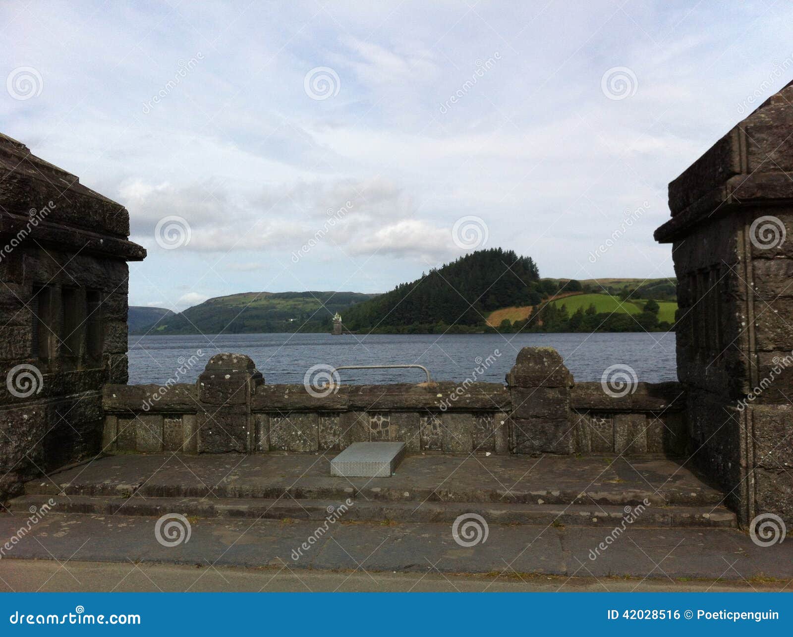 Bilder Von See Vyrnwy Mittel Wales Stockfoto Bild Von Wales Bilder