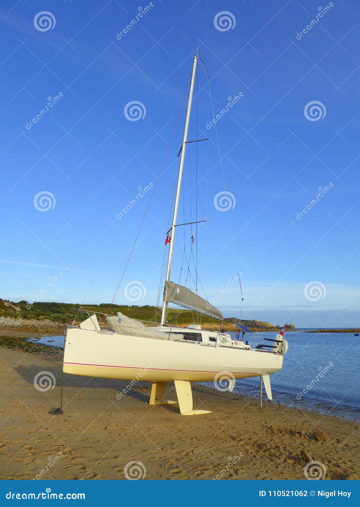 how to beach a bilge keel yacht