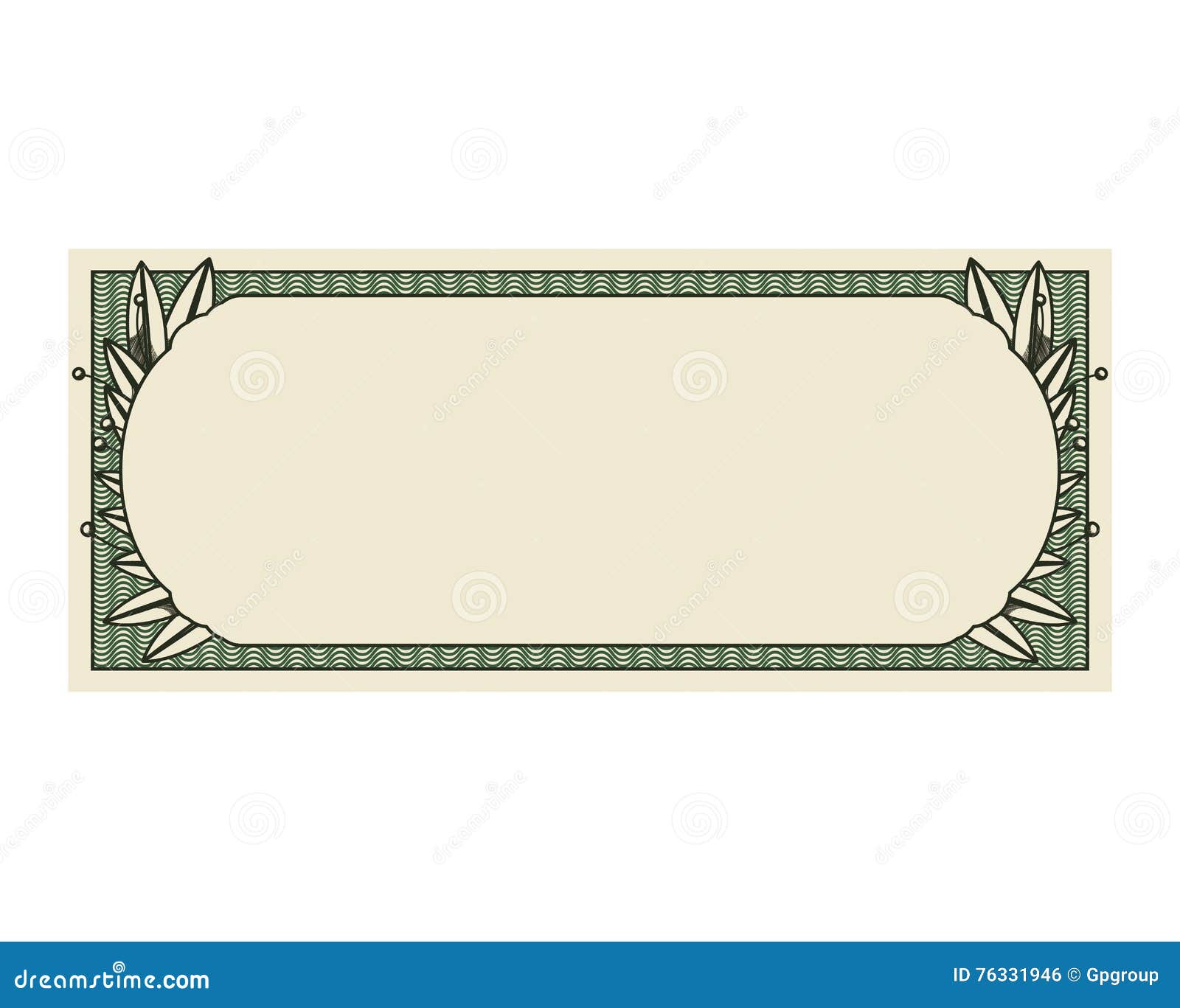 Printable Blank Dollar Bill Template Printable Blank Dollar Bill Template