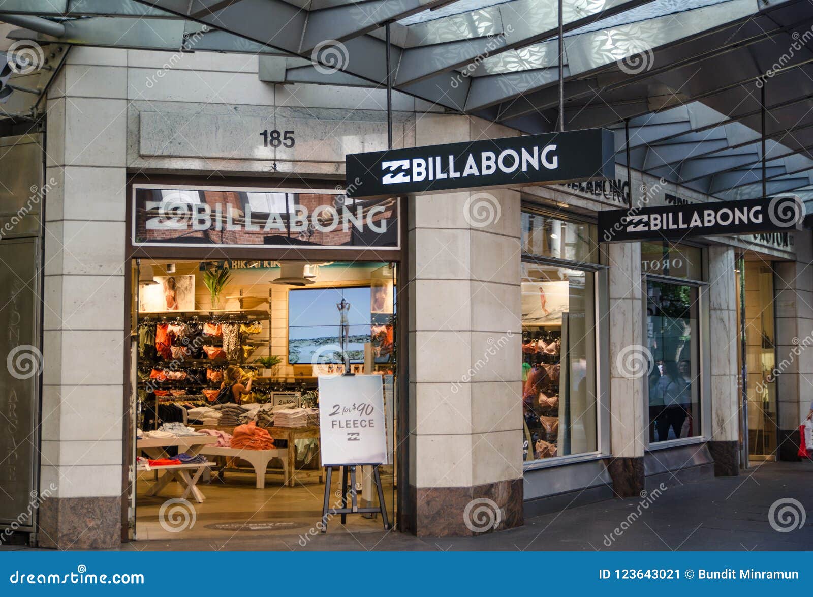 Billabong Store a Clothing Retailer that Also Produces Accessories ...