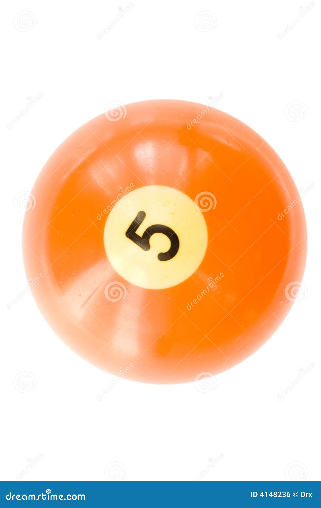 Billard Ball Stock Photo. Image Of Ball, Number, Game - 4148236