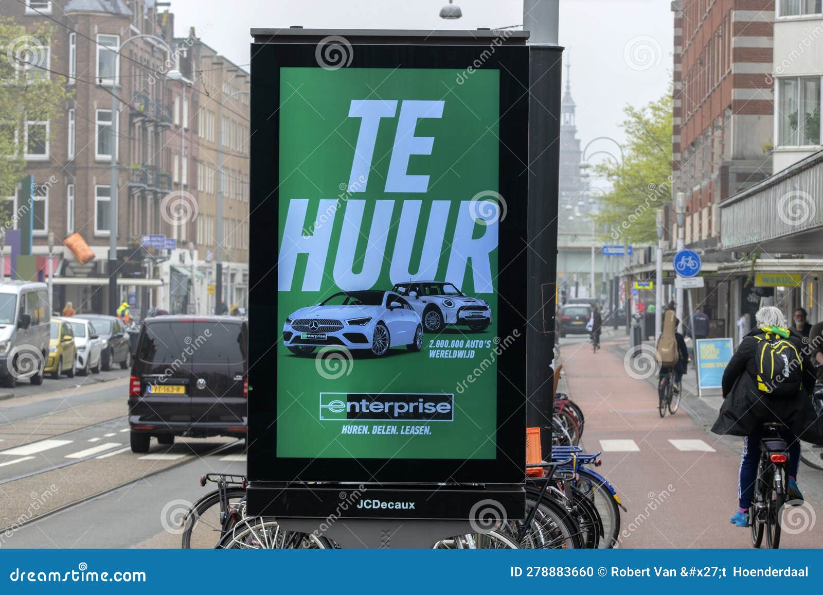 Billboard Enterprise at Amsterdam the Netherlands 852023 Editorial