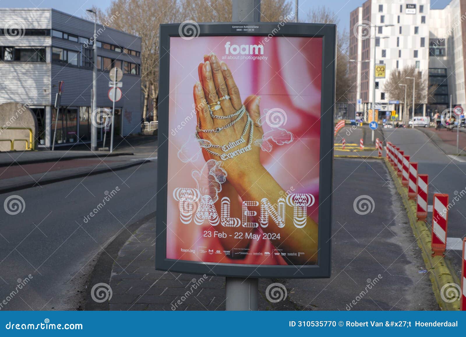 Billboard Foam Talent Exhibition at Amsterdam the Netherlands 732024