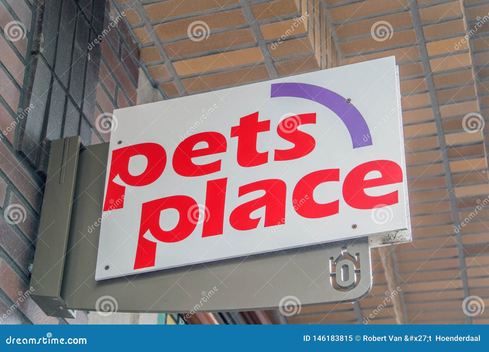 Billboard Pets Place at Amsterdam the Netherlands 2018 Editorial Image