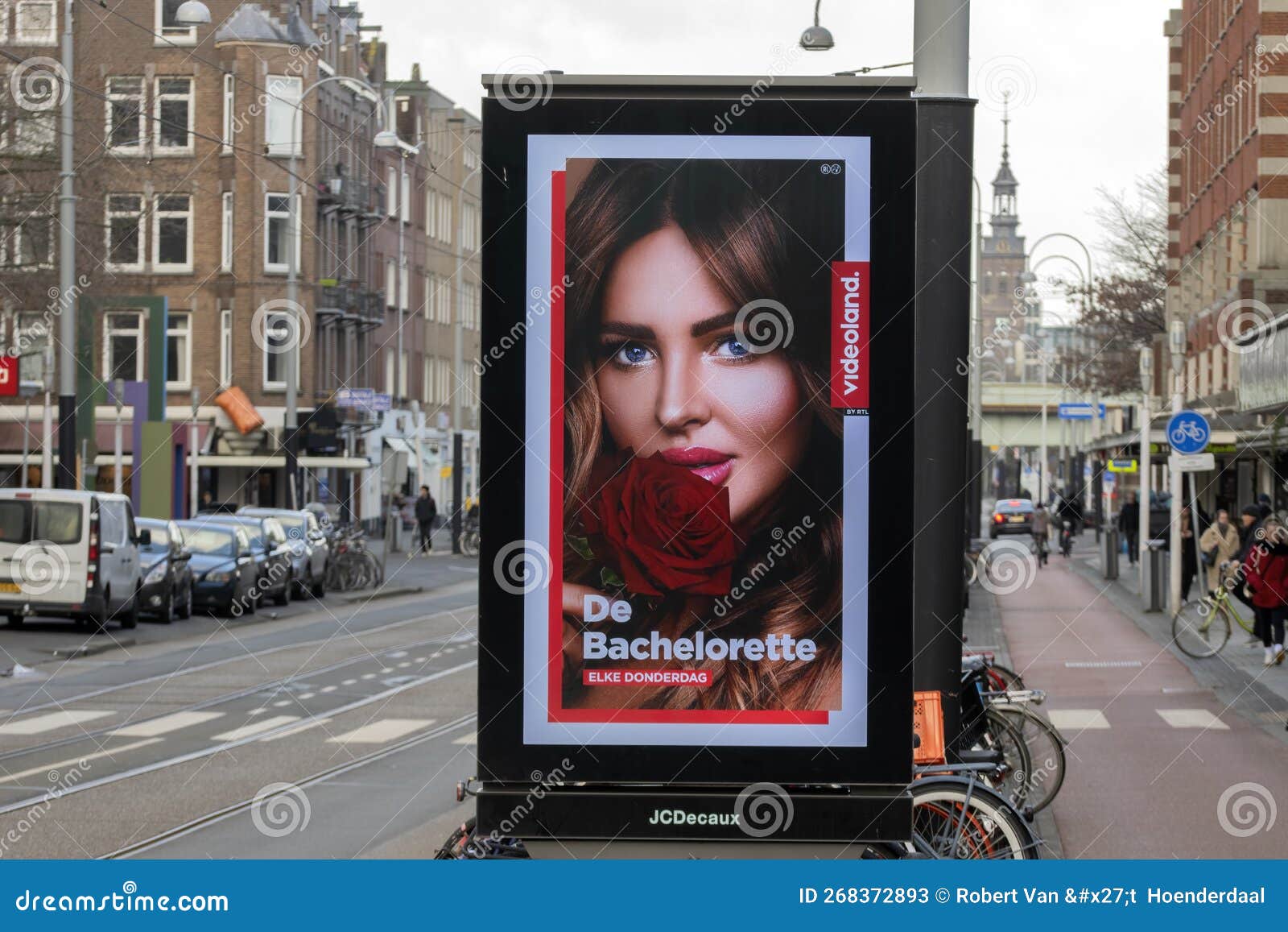 Billboard Videoland Series De Bachelorette at Amsterdam the Netherlands ...